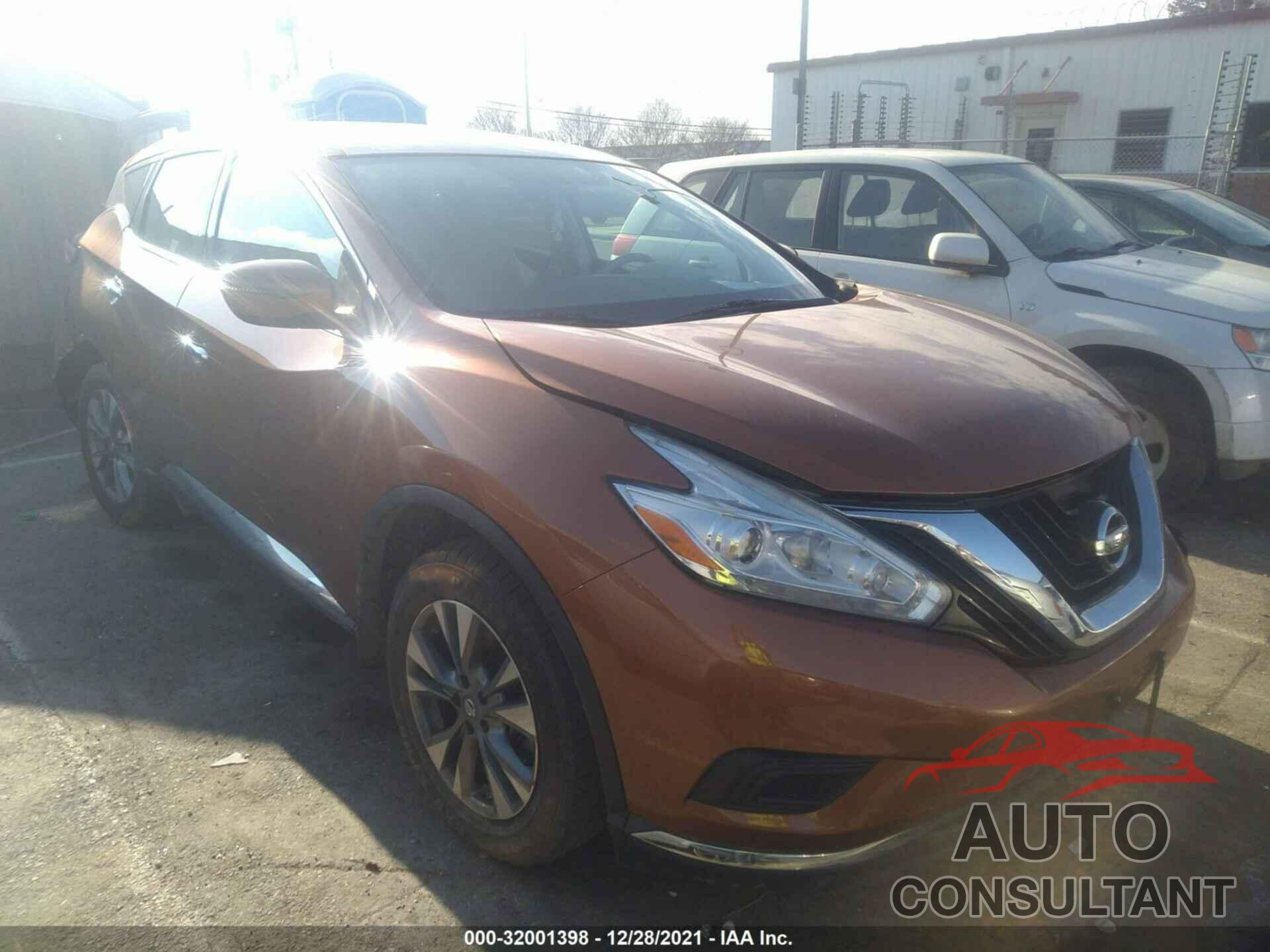 NISSAN MURANO 2016 - 5N1AZ2MH1GN129203