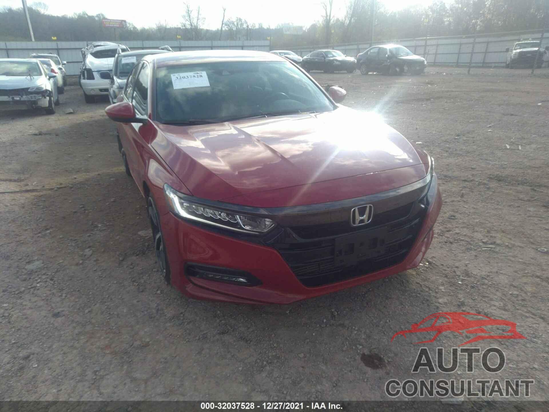 HONDA ACCORD SEDAN 2018 - 1HGCV1F31JA091265