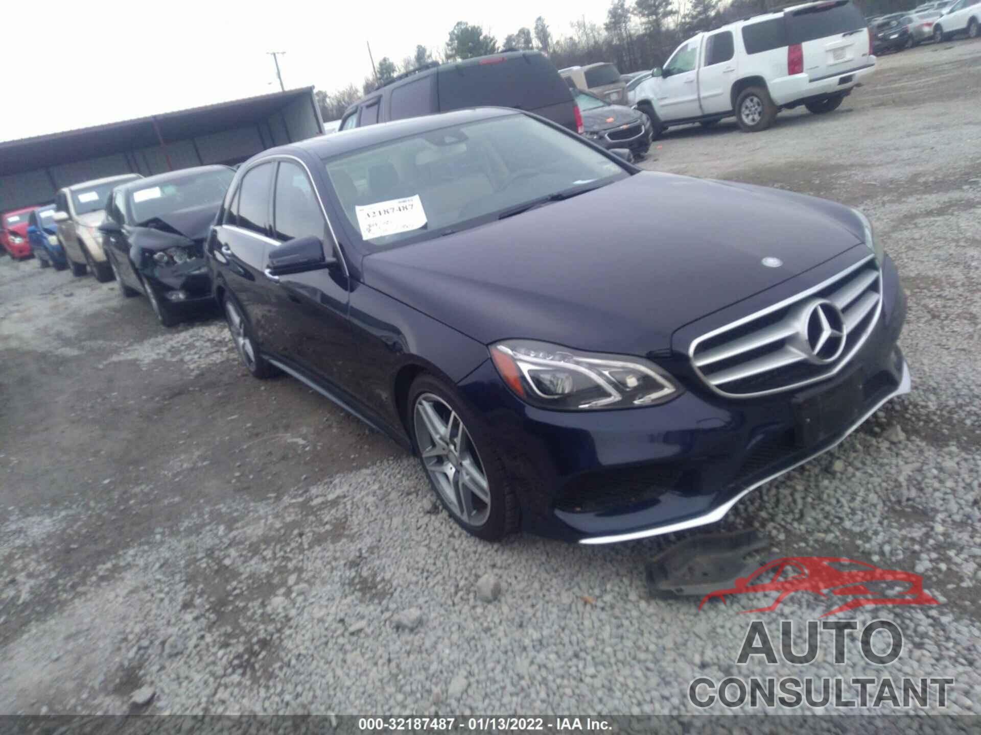 MERCEDES-BENZ E-CLASS 2016 - WDDHF8JB3GB236663