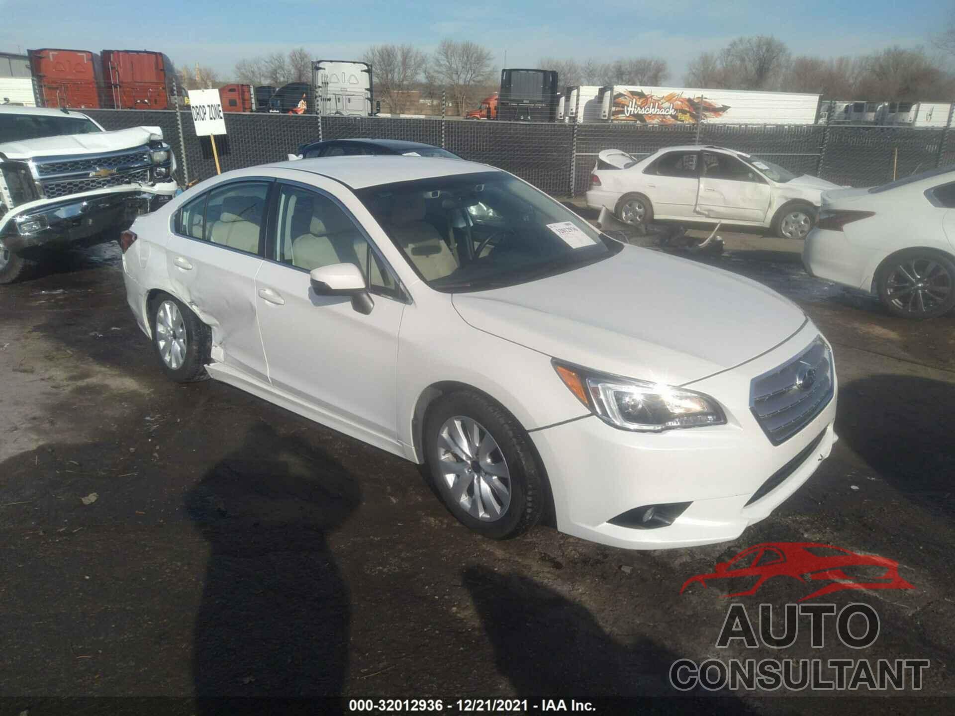 SUBARU LEGACY 2016 - 4S3BNBF69G3059493