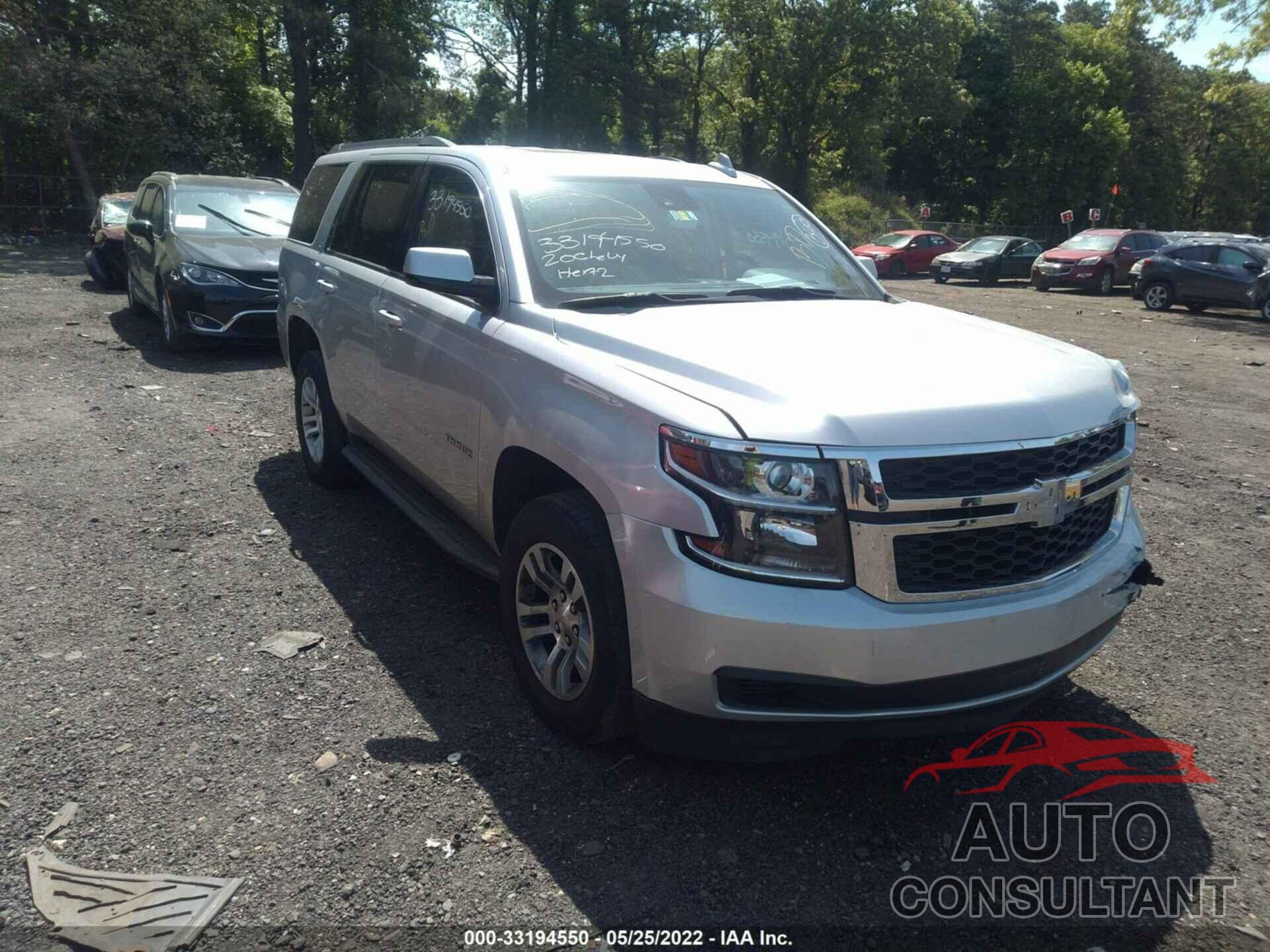 CHEVROLET TAHOE 2020 - 1GNSKBKCXLR247670