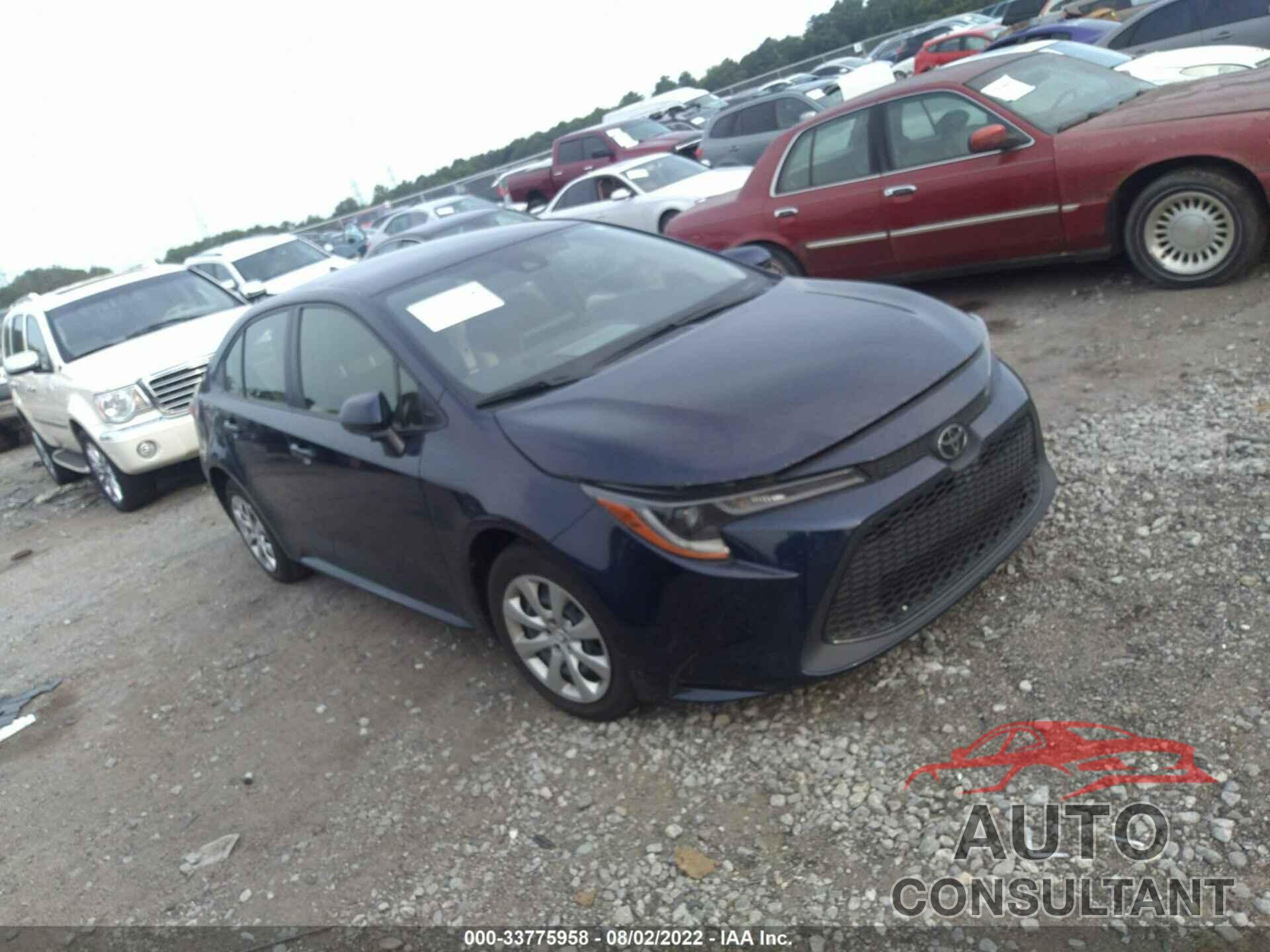 TOYOTA COROLLA 2021 - JTDEPMAE5MJ180739