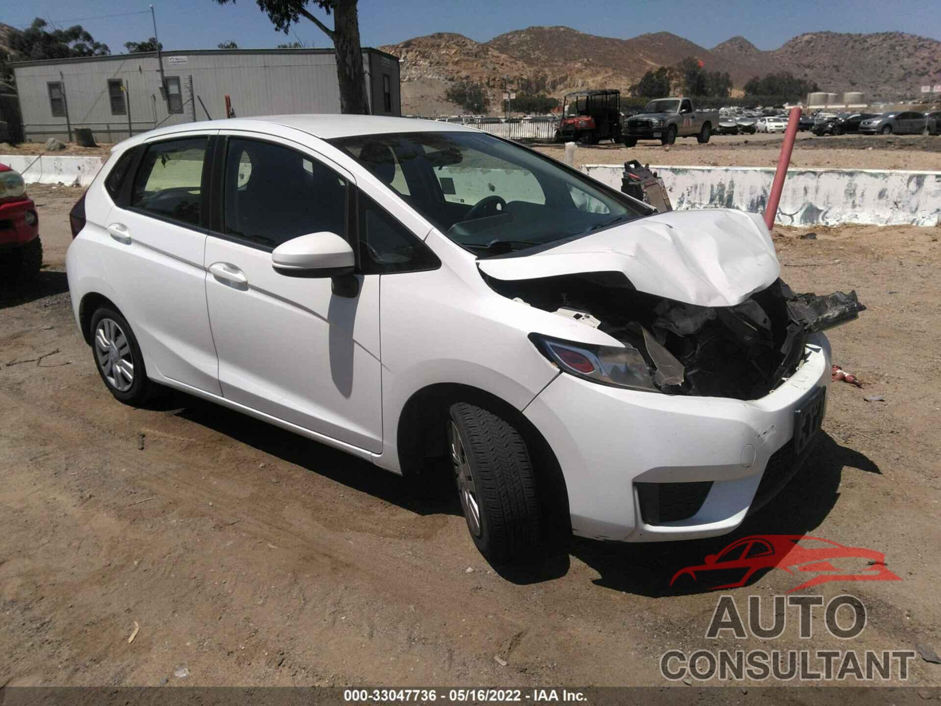 HONDA FIT 2017 - JHMGK5H57HS004664