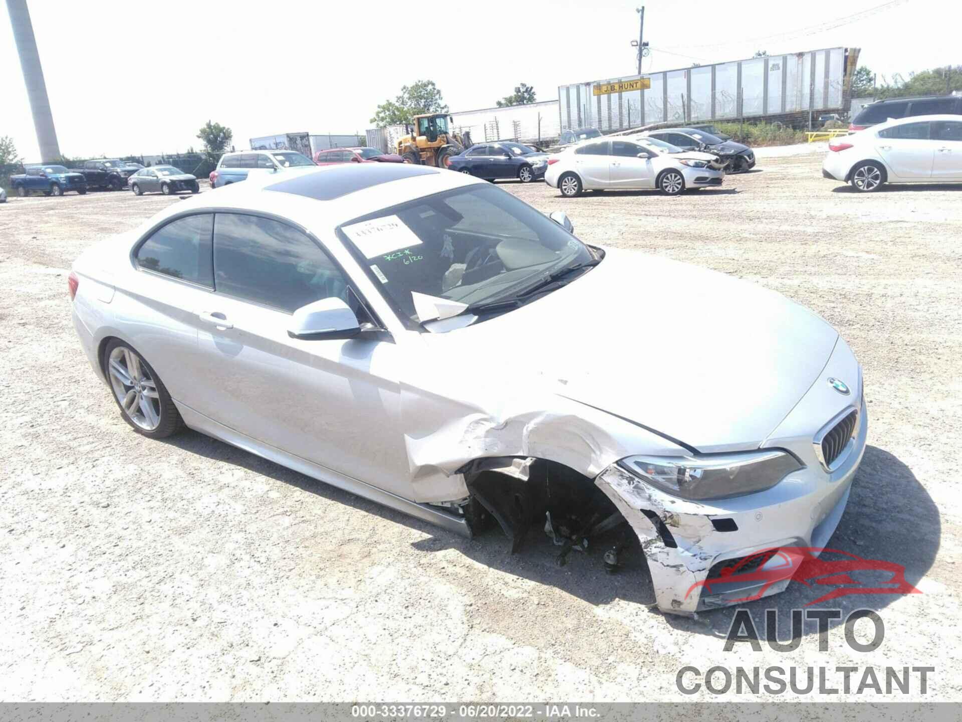 BMW 2 SERIES 2016 - WBA1G9C54GV598471