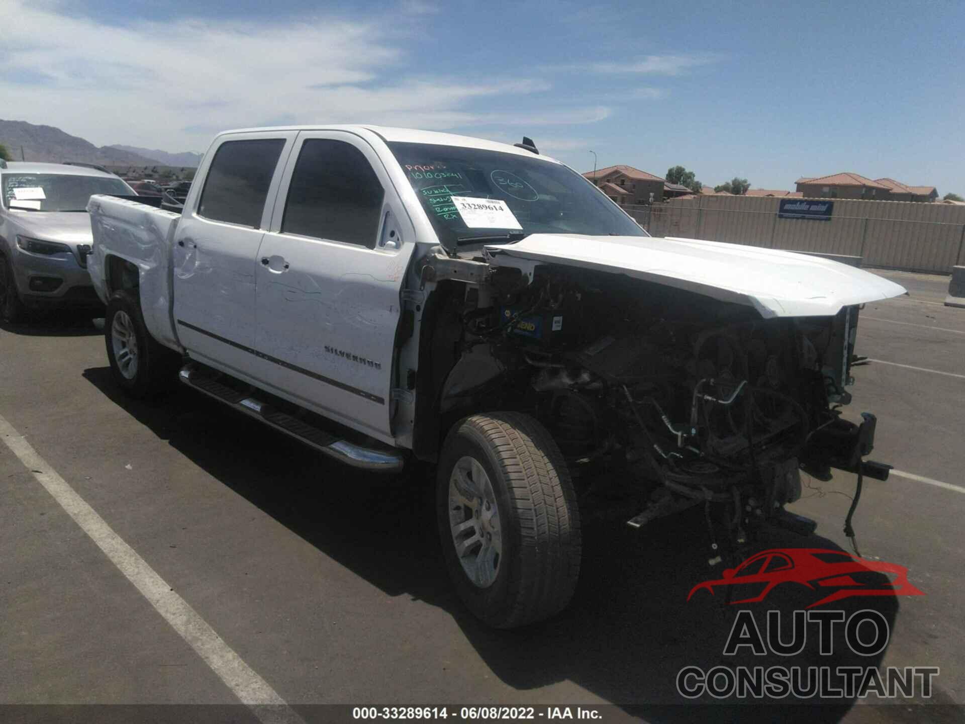 CHEVROLET SILVERADO 1500 2017 - 3GCUKREC0HG382282