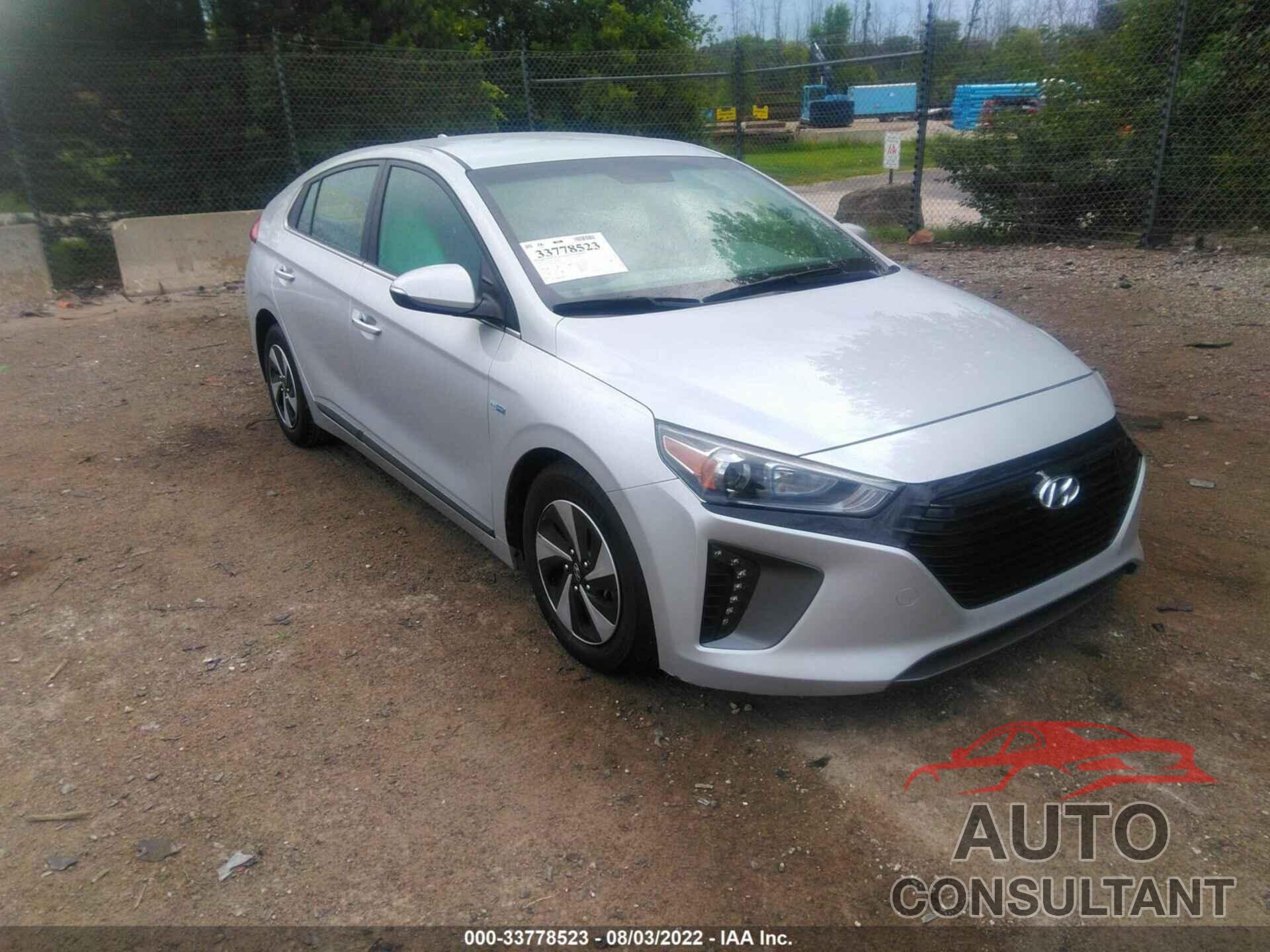 HYUNDAI IONIQ HYBRID 2018 - KMHC75LC9JU063485