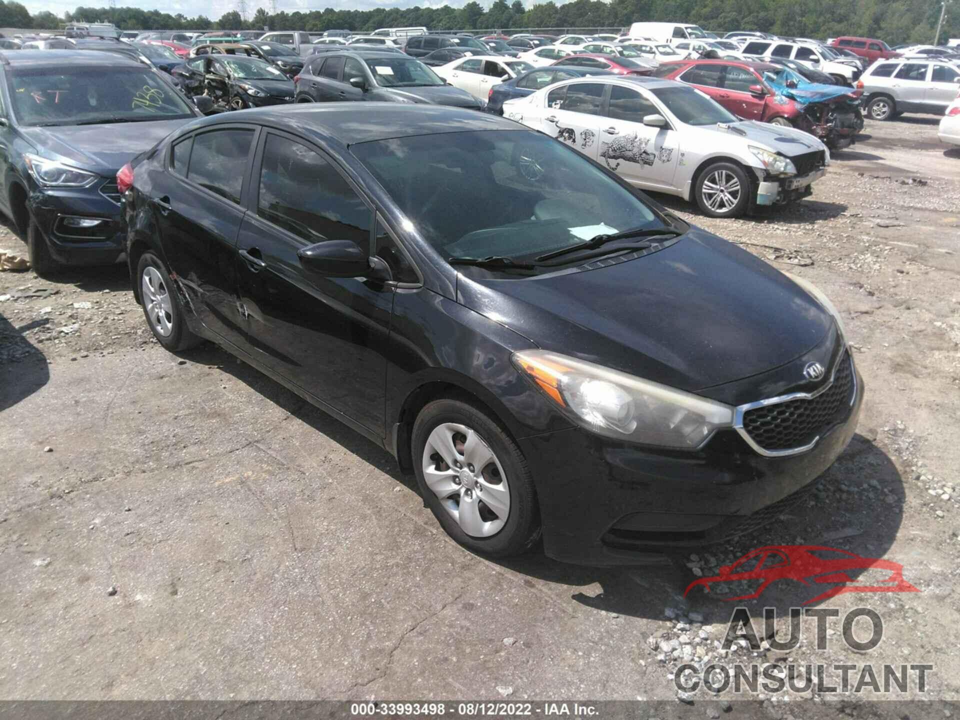 KIA FORTE 2016 - KNAFK4A61G5486360