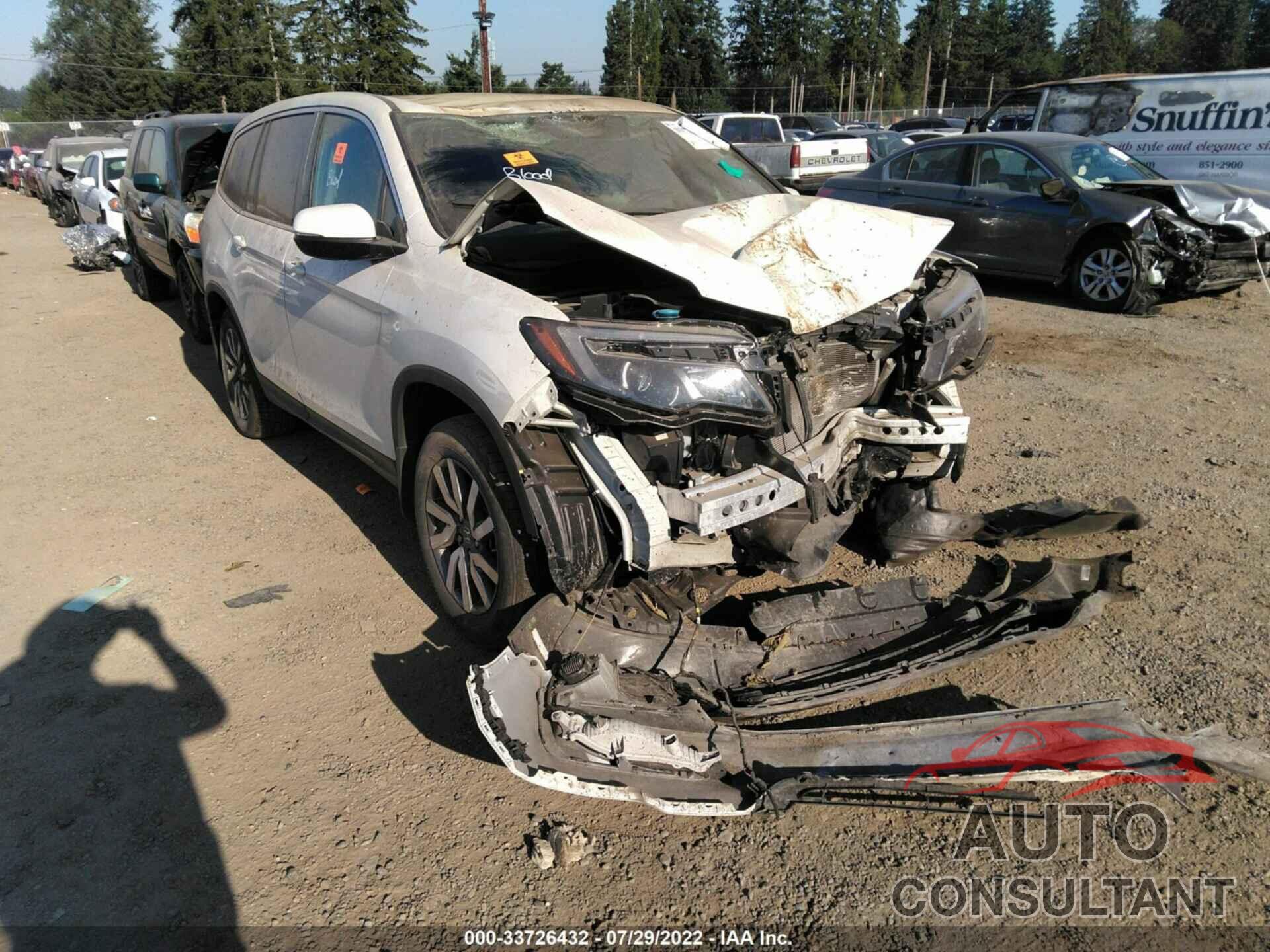 HONDA PILOT 2019 - 5FNYF6H3XKB027858