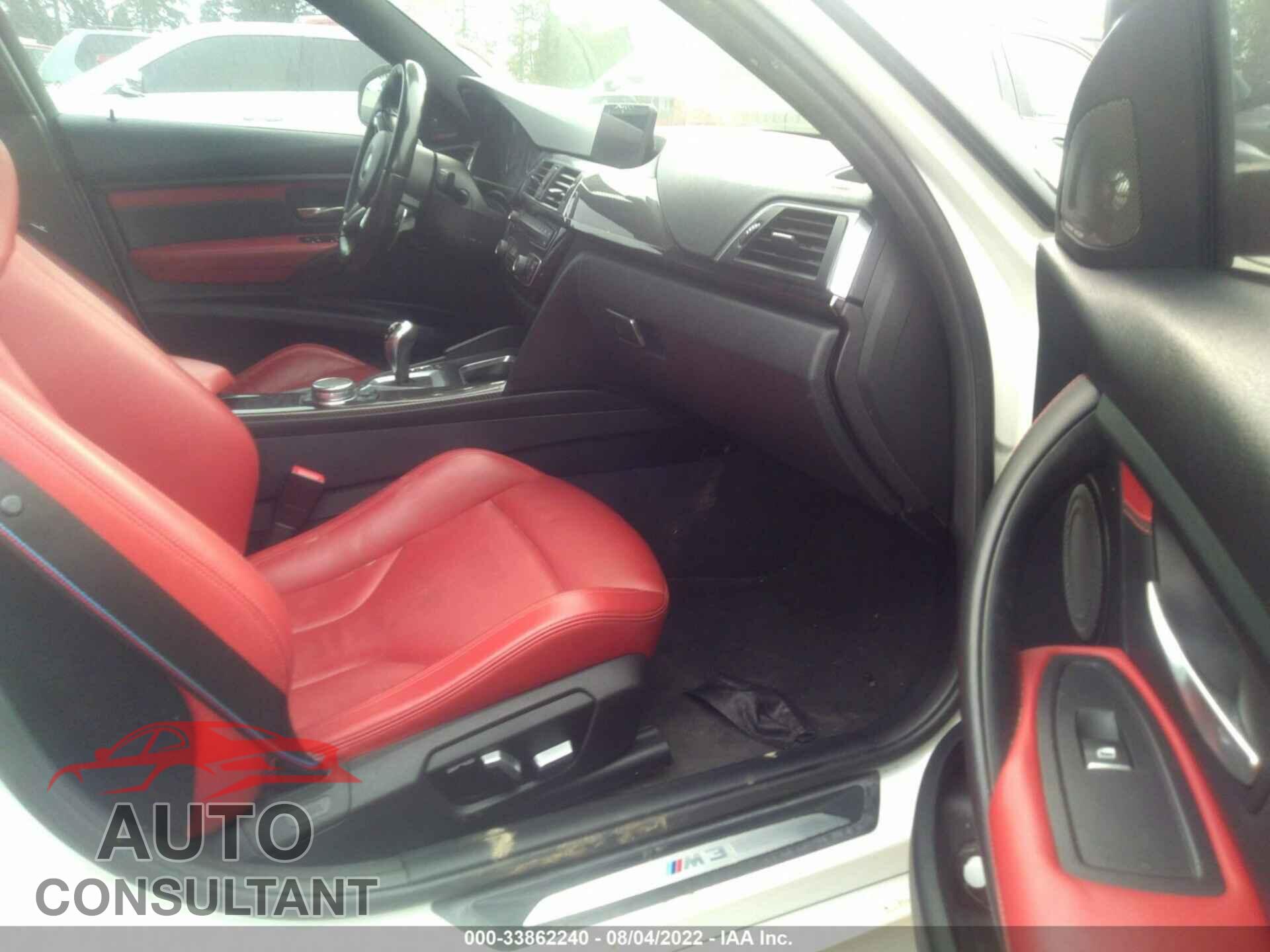 BMW M3 2016 - WBS8M9C59G5E68725