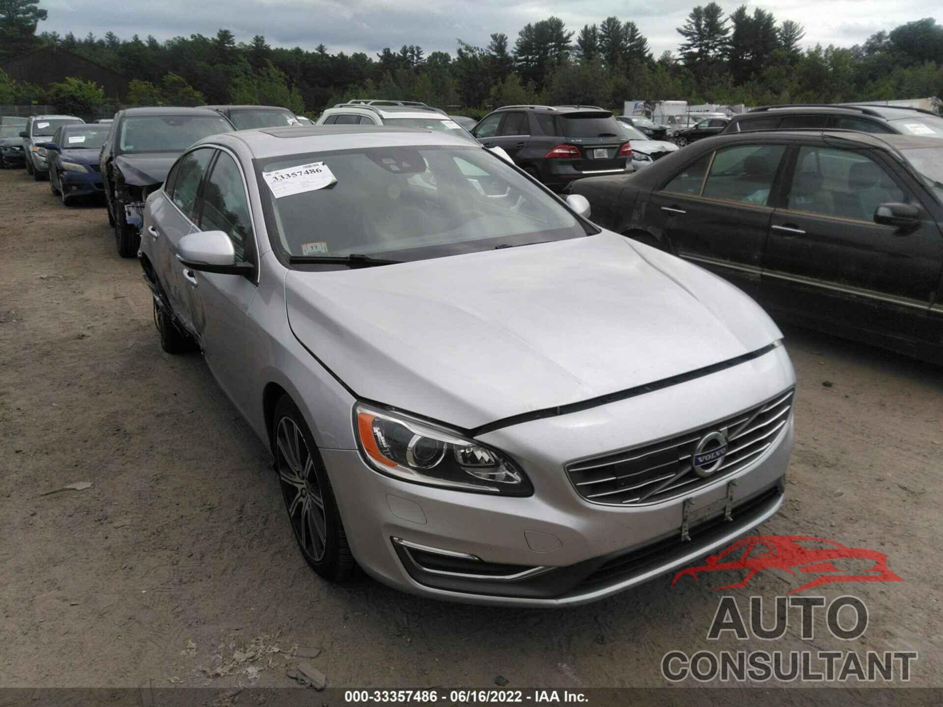 VOLVO S60 2017 - LYV402TM8HB140839