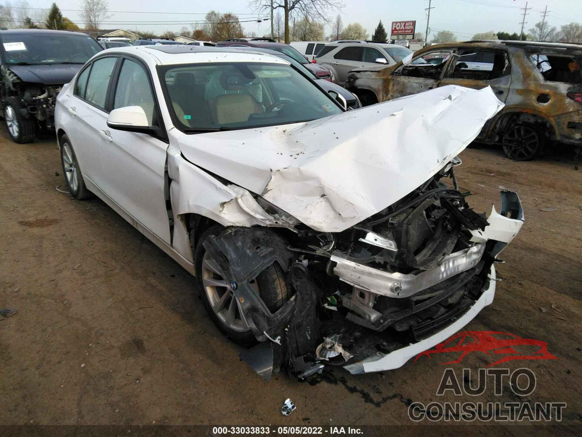 BMW 3 SERIES 2016 - WBA8E5G58GNT93498