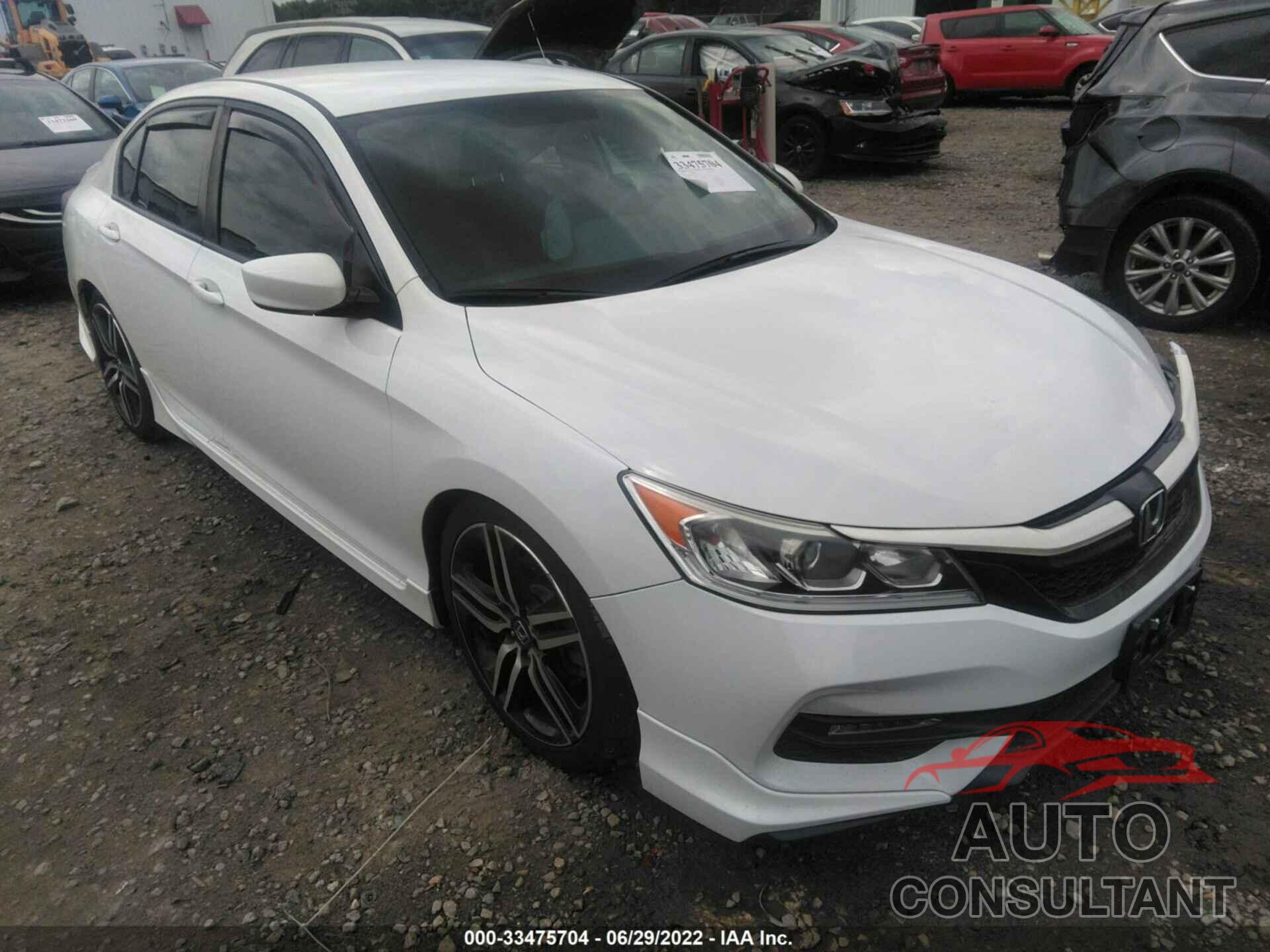 HONDA ACCORD SEDAN 2017 - 1HGCR2F58HA187237