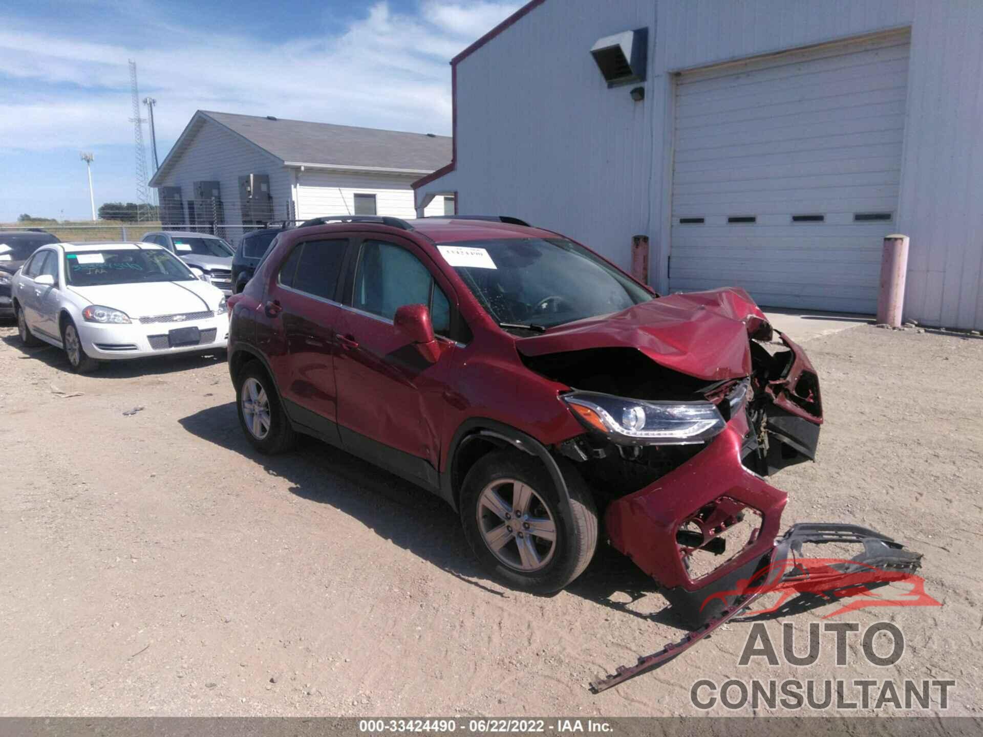 CHEVROLET TRAX 2018 - 3GNCJLSB6JL300311