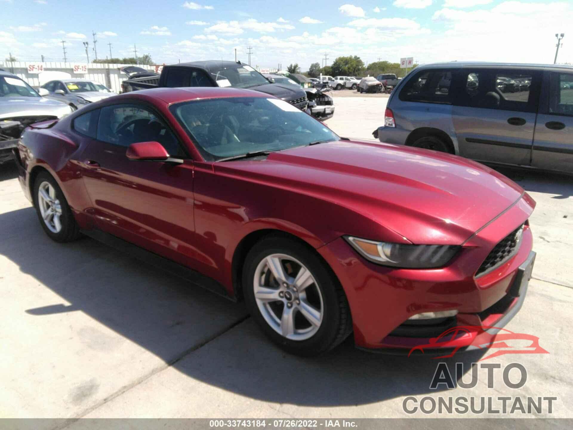 FORD MUSTANG 2017 - 1FA6P8AM2H5213347