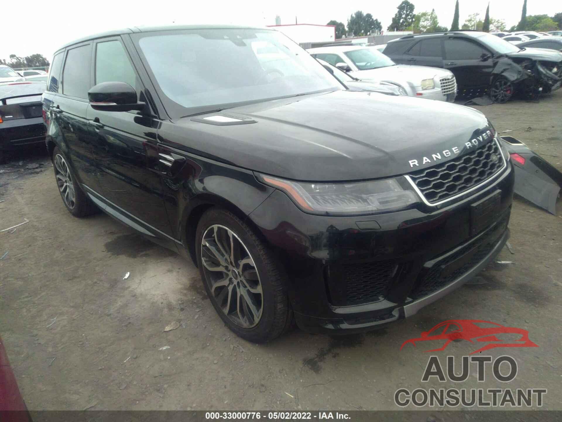 LAND ROVER RANGE ROVER SPORT 2019 - SALWR2RU3KA873846