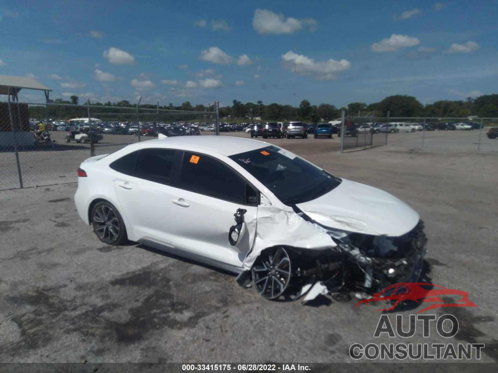 TOYOTA COROLLA 2022 - JTDS4MCE3N3503989