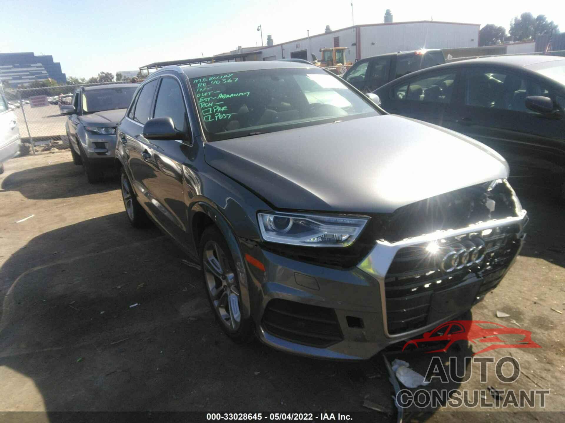 AUDI Q3 2016 - WA1EFCFS0GR022160