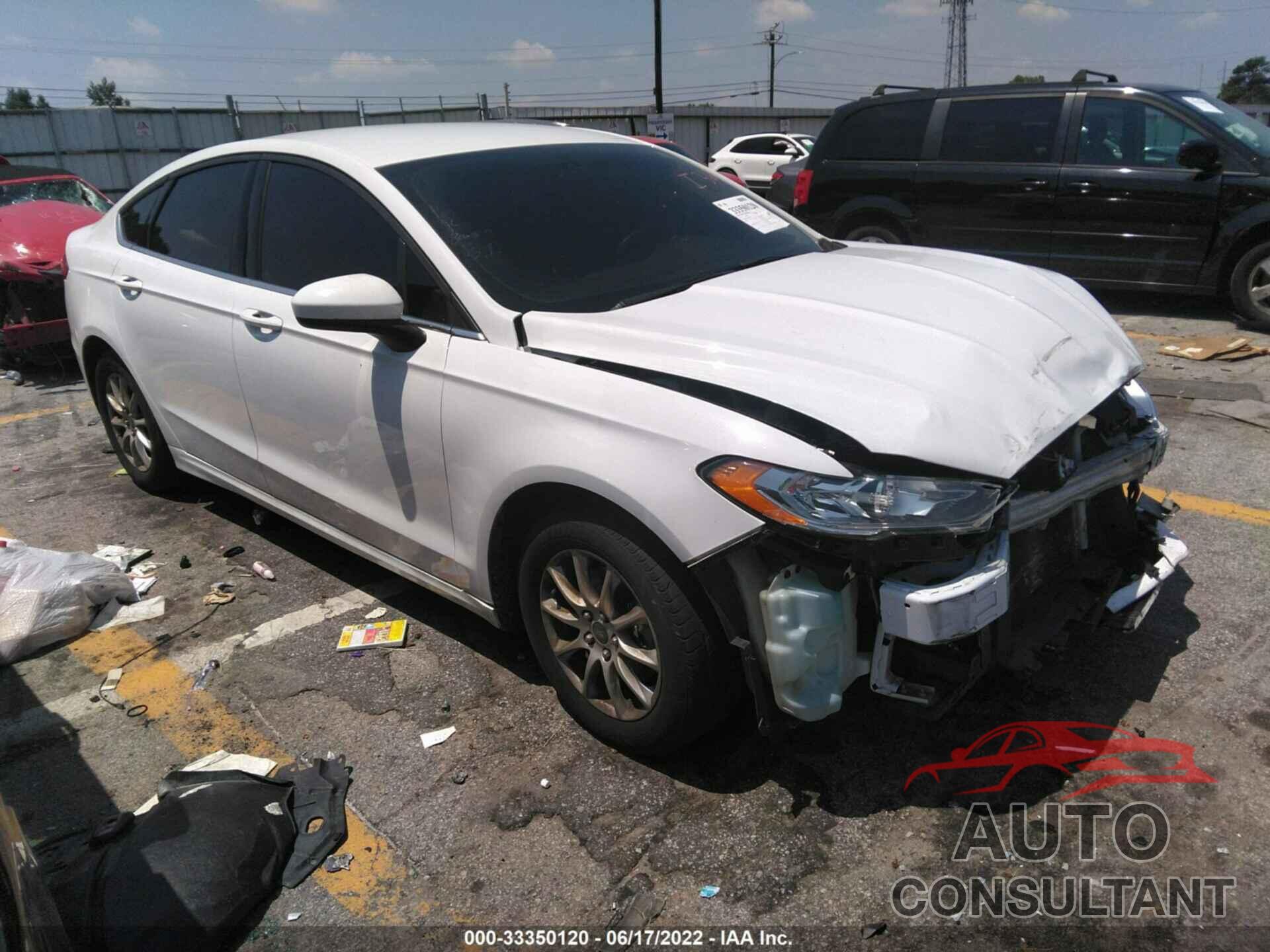 FORD FUSION 2017 - 3FA6P0G77HR198411