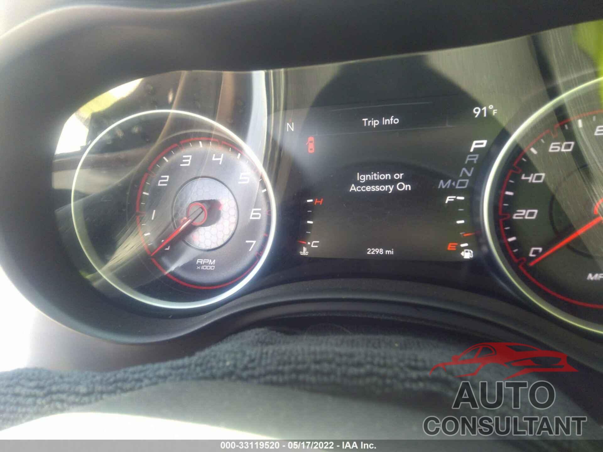 DODGE CHARGER 2022 - 2C3CDXCT1NH109784