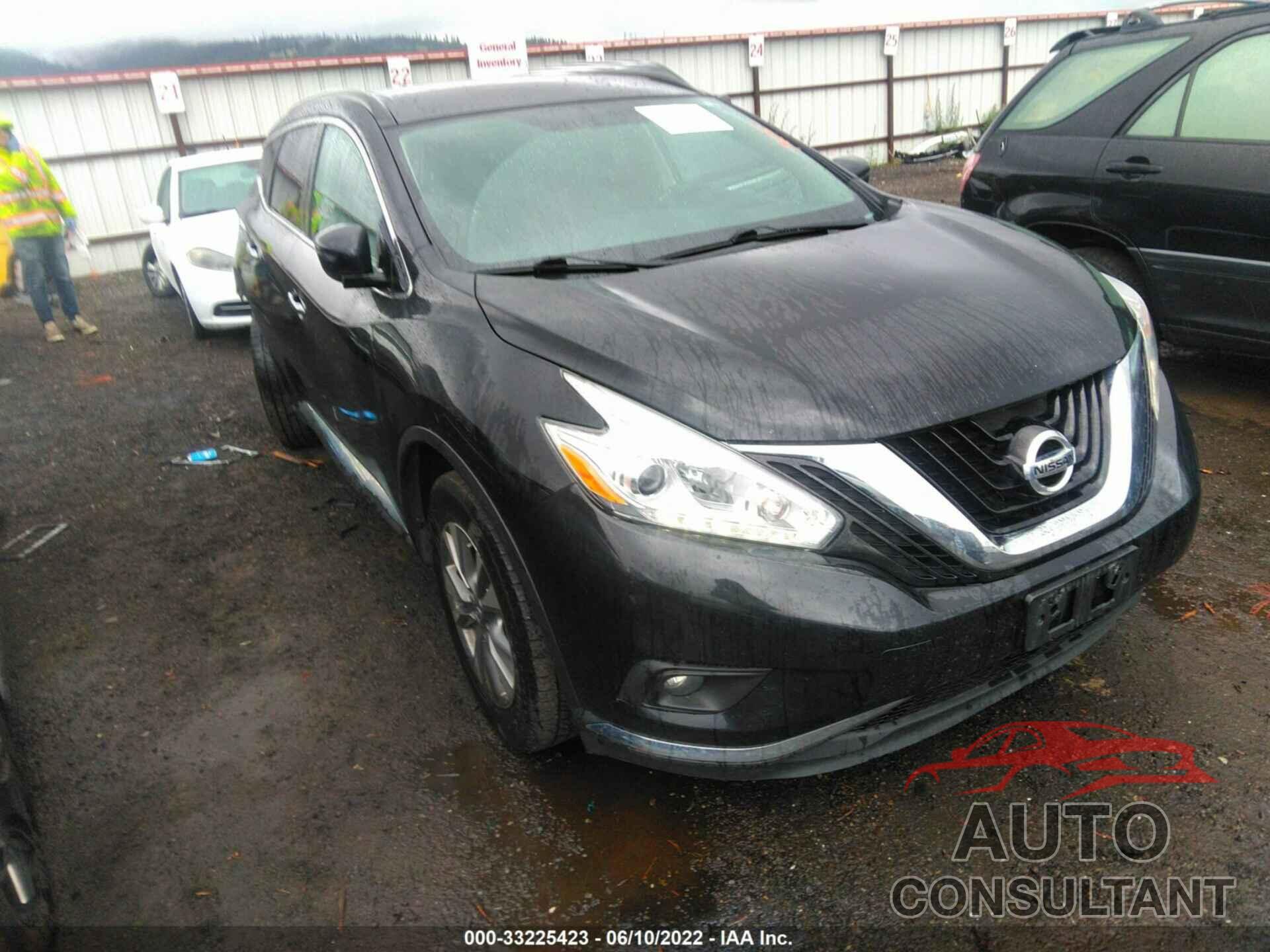 NISSAN MURANO 2017 - 5N1AZ2MH3HN114445