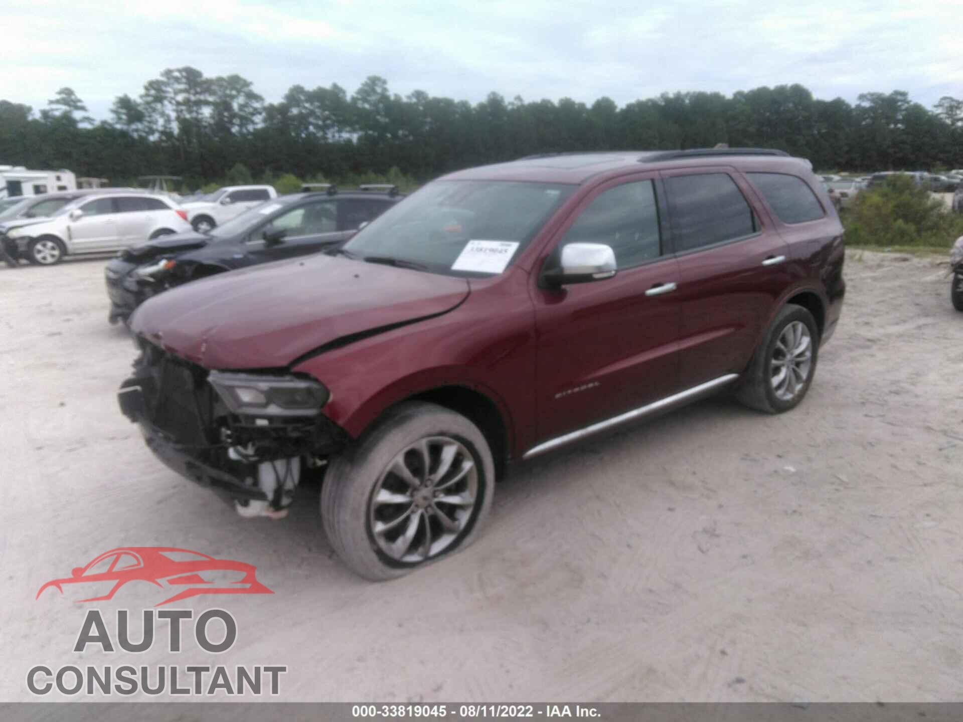 DODGE DURANGO 2021 - 1C4RDJEG9MC634564