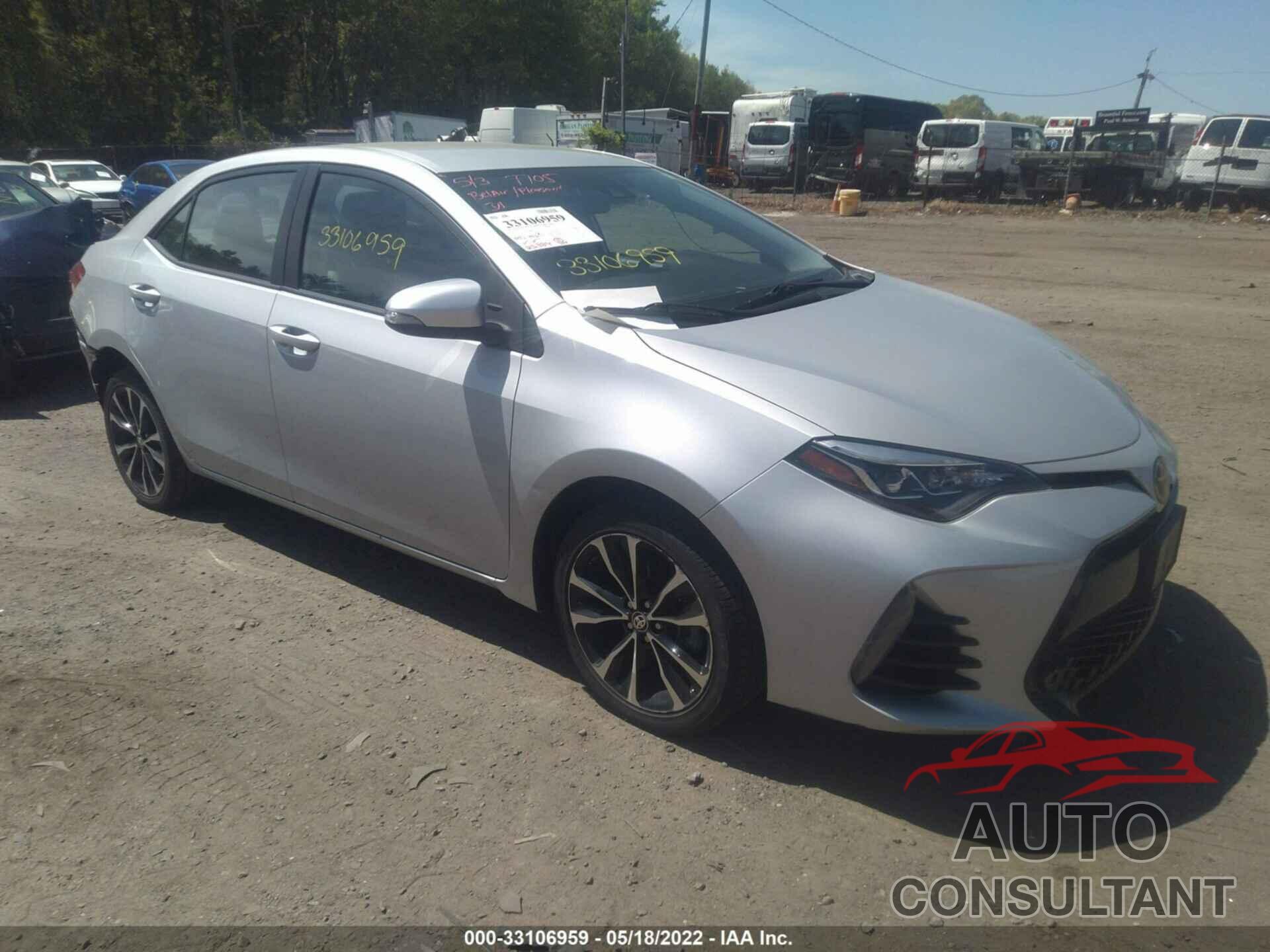 TOYOTA COROLLA 2017 - 2T1BURHE2HC830689