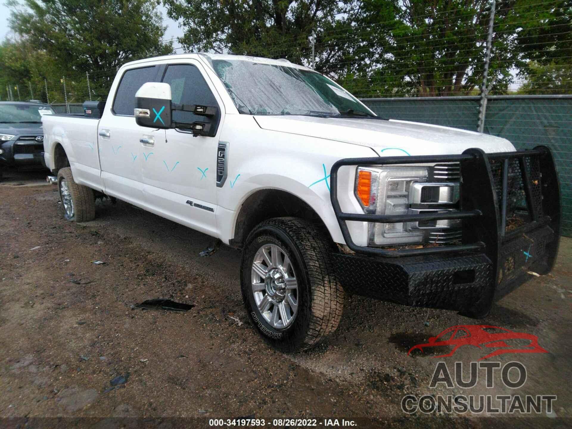 FORD SUPER DUTY F-250 SRW 2018 - 1FT7W2BT6JEB81450