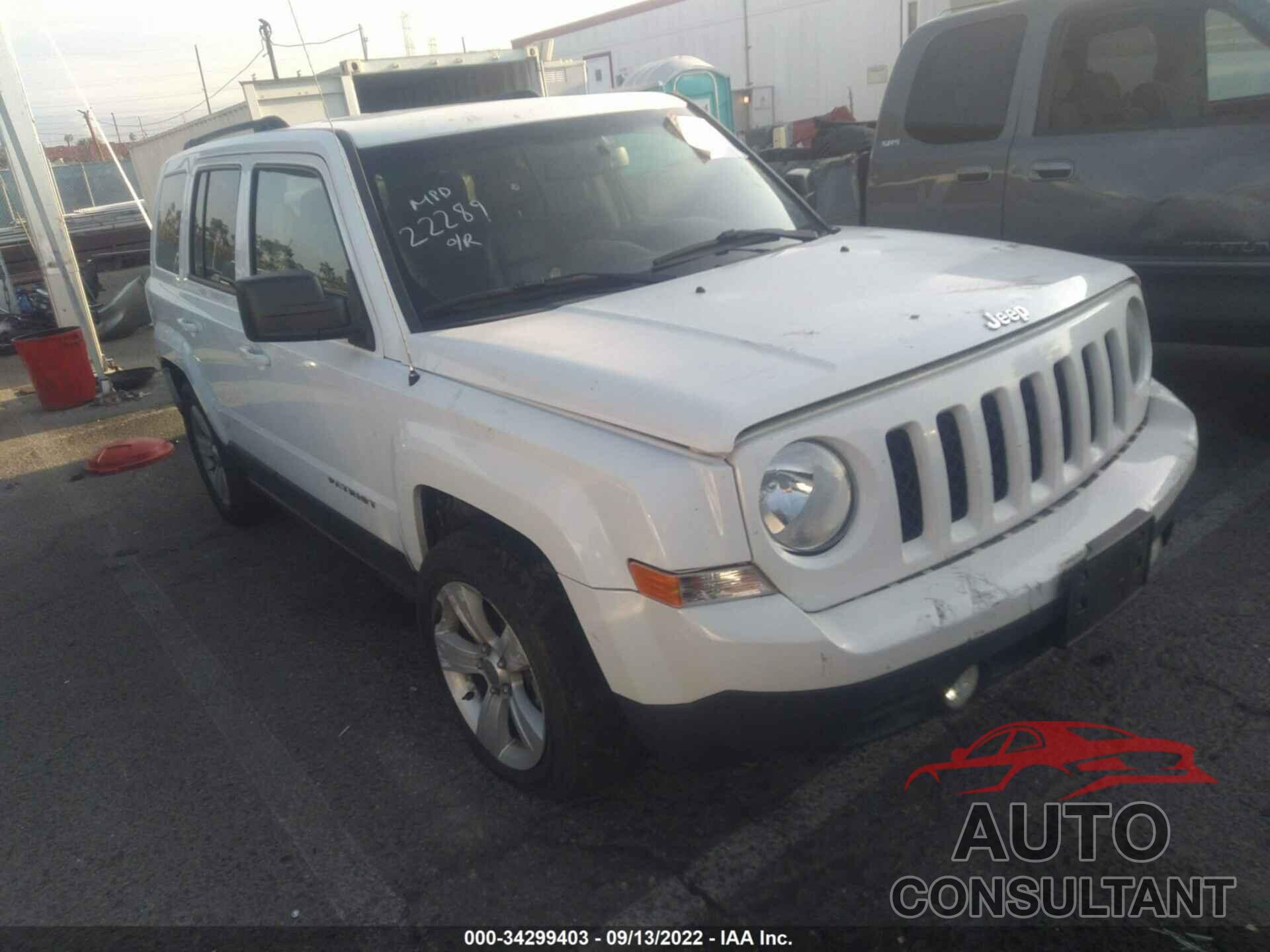 JEEP PATRIOT 2016 - 1C4NJPFBXGD676706