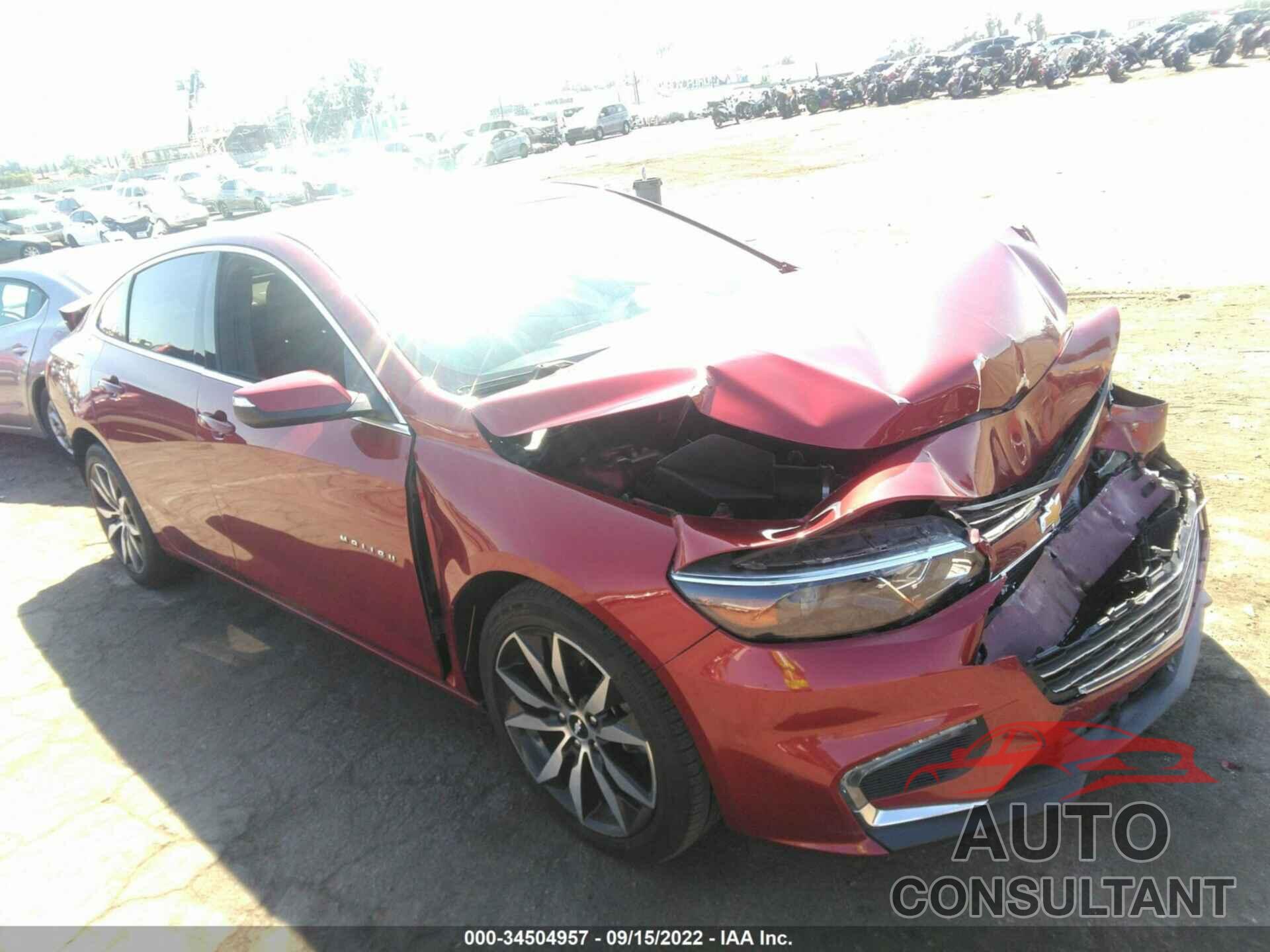 CHEVROLET MALIBU 2018 - 1G1ZD5ST2JF289082