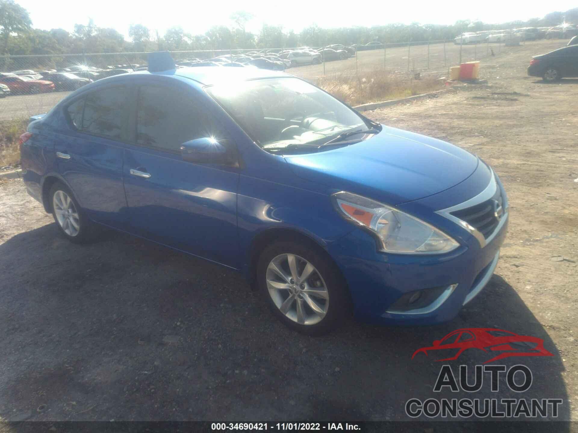 NISSAN VERSA 2016 - 3N1CN7AP9GL912399