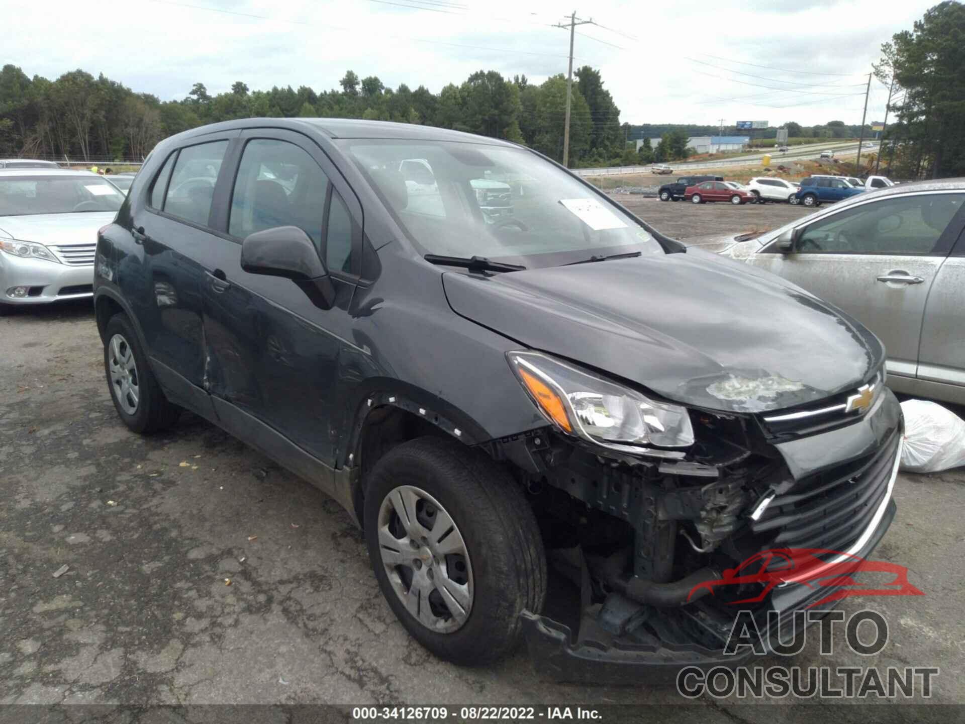 CHEVROLET TRAX 2019 - 3GNCJKSB3KL107612