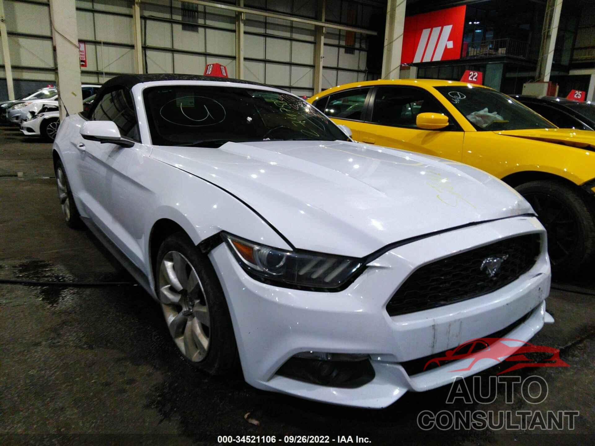 FORD MUSTANG 2016 - 00ATP8UH7G5274788