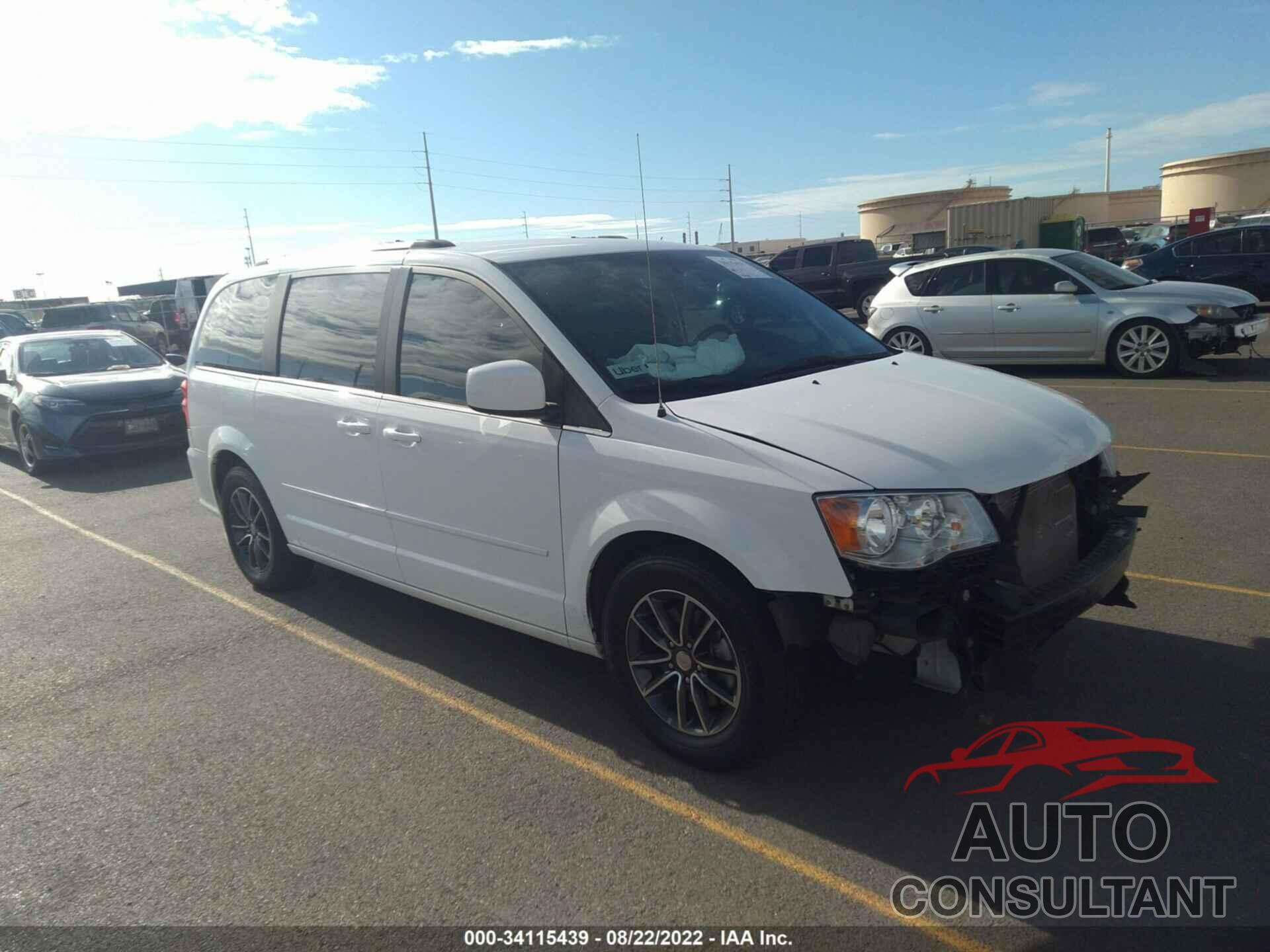 DODGE GRAND CARAVAN 2017 - 2C4RDGCG0HR861662