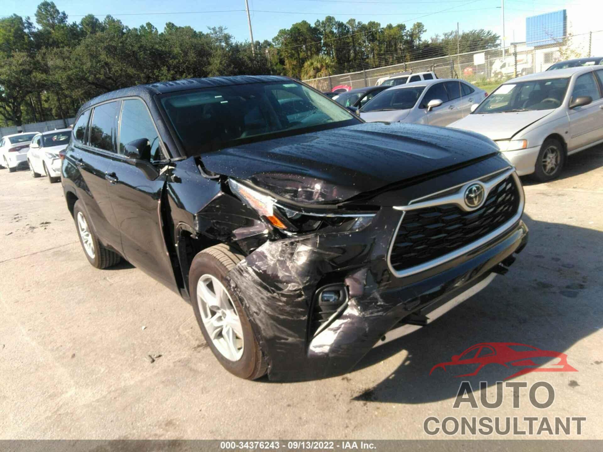 TOYOTA HIGHLANDER 2021 - 5TDZZRAH9MS087387