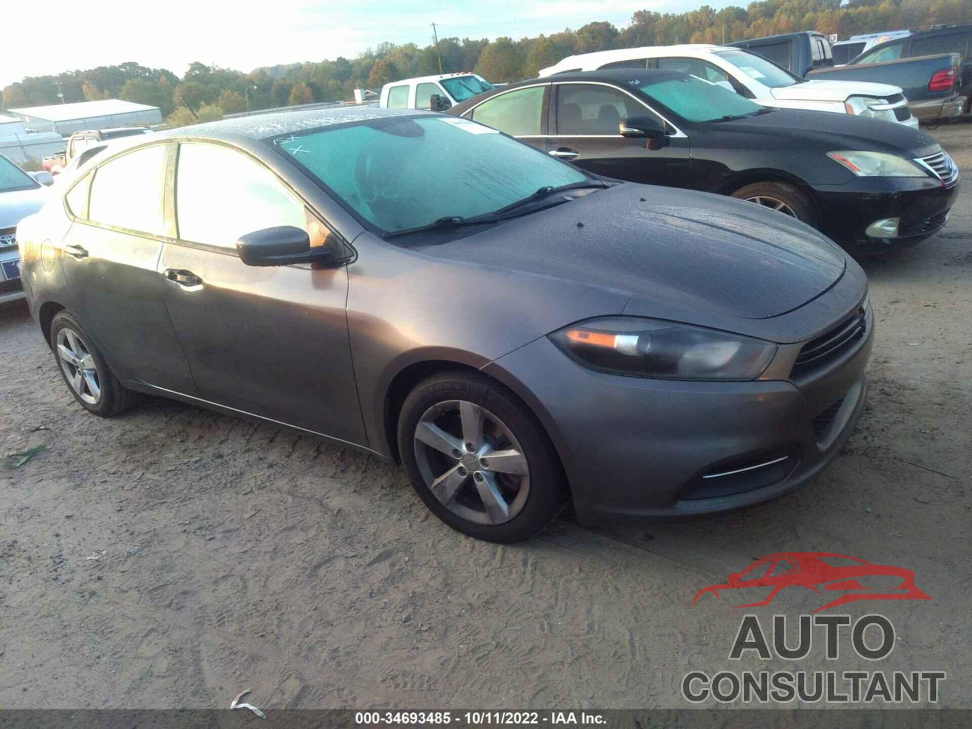 DODGE DART 2016 - 1C3CDFBBXGD689684