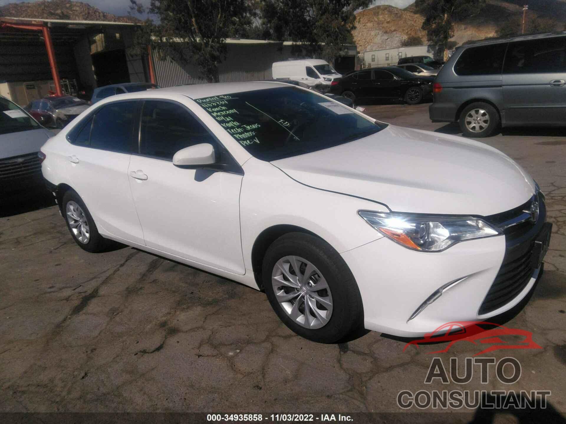 TOYOTA CAMRY 2017 - 4T1BF1FK7HU361571