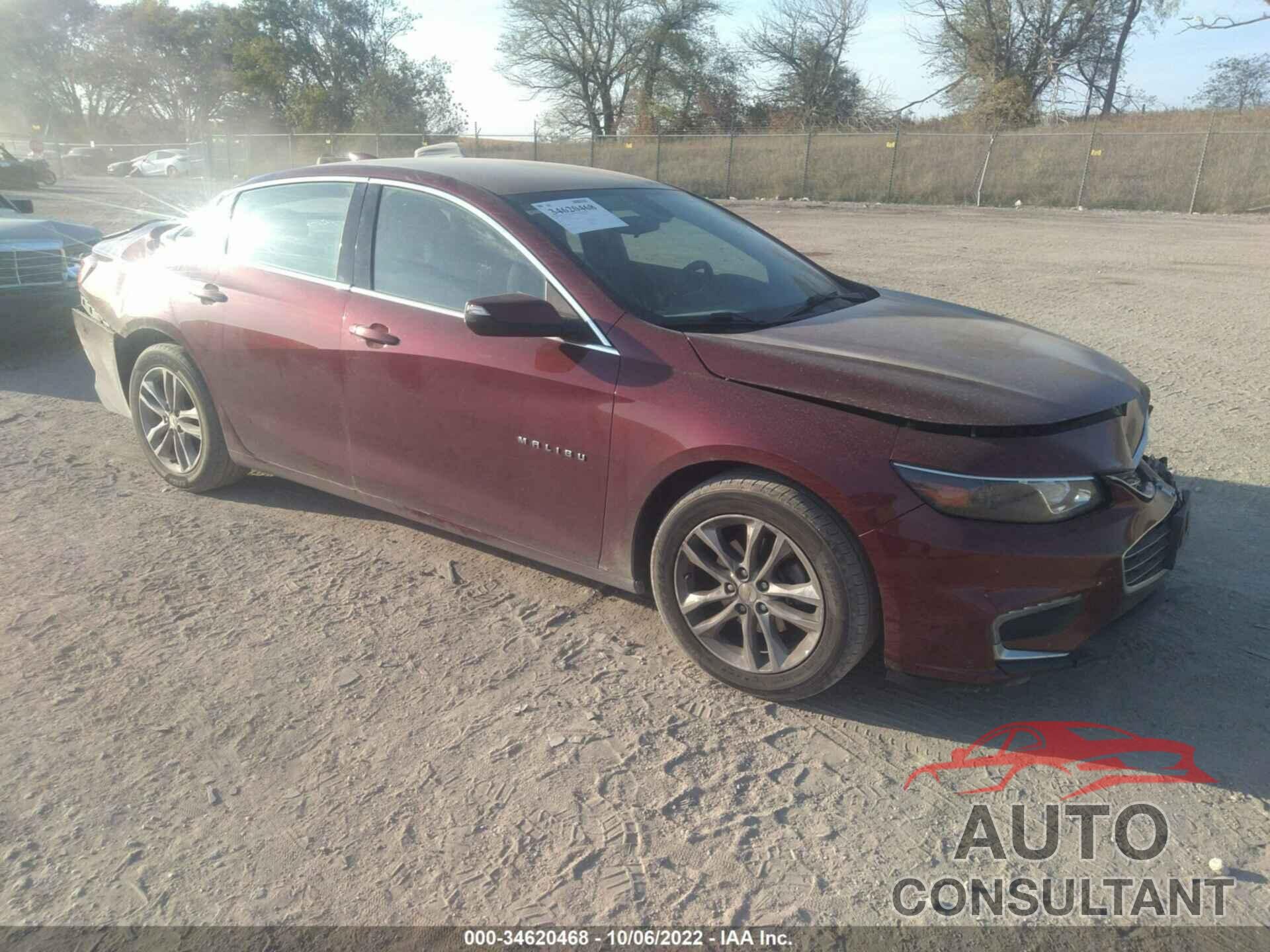 CHEVROLET MALIBU 2016 - 1G1ZE5ST2GF294370