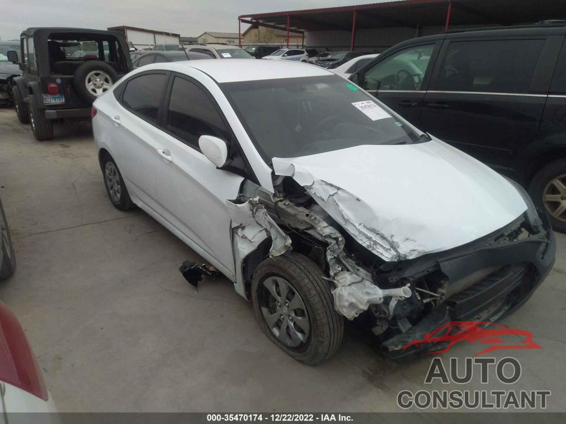 HYUNDAI ACCENT 2017 - KMHCT4AE8HU192547