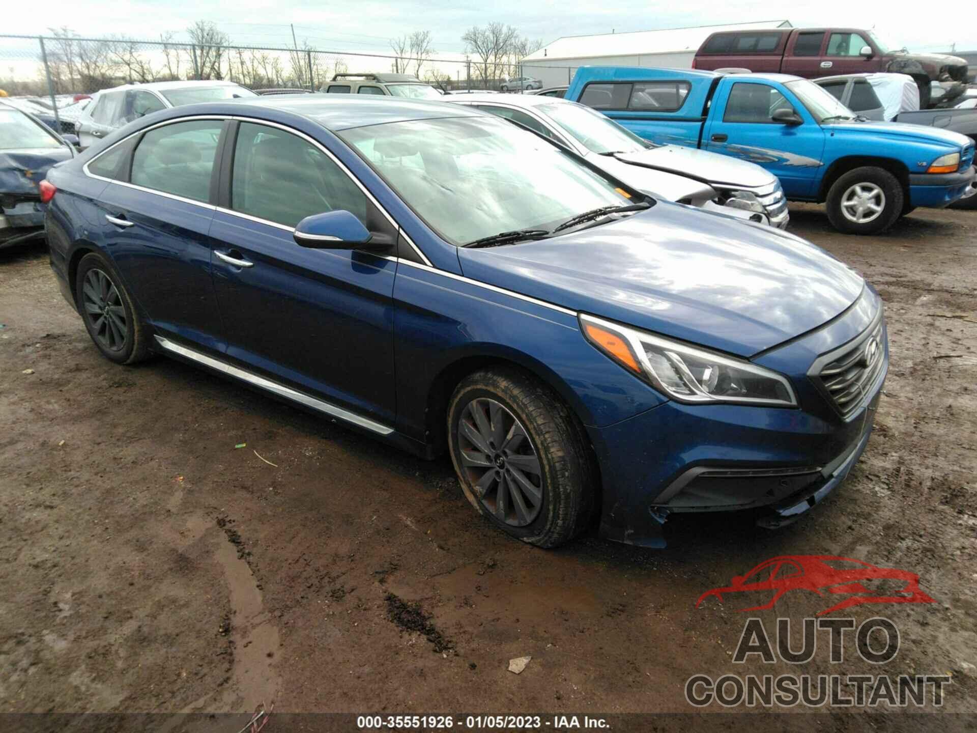 HYUNDAI SONATA 2016 - 5NPE34AF1GH281875