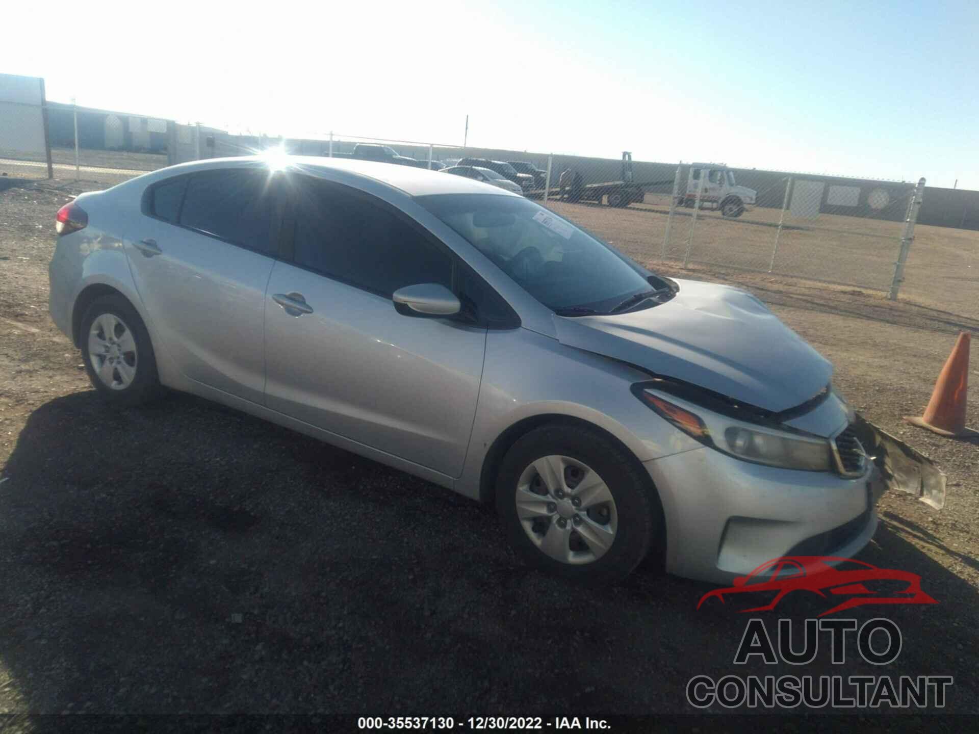 KIA FORTE 2017 - 3KPFK4A74HE041550