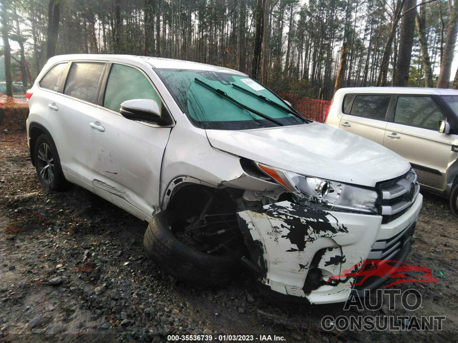 TOYOTA HIGHLANDER 2017 - 5TDBZRFH7HS418273