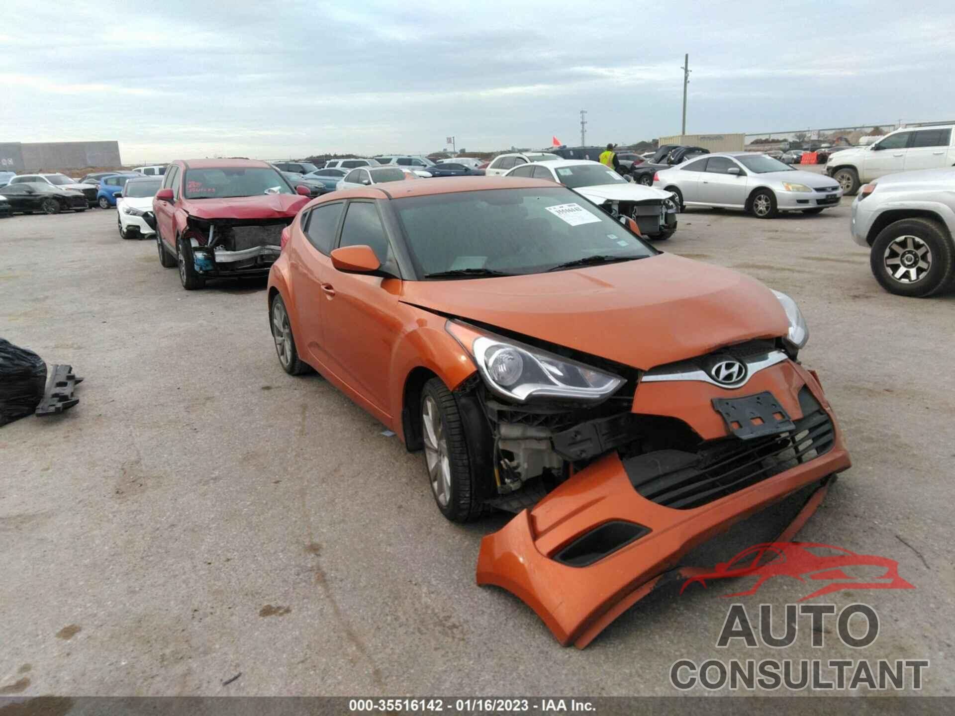 HYUNDAI VELOSTER 2016 - KMHTC6AD1GU294872