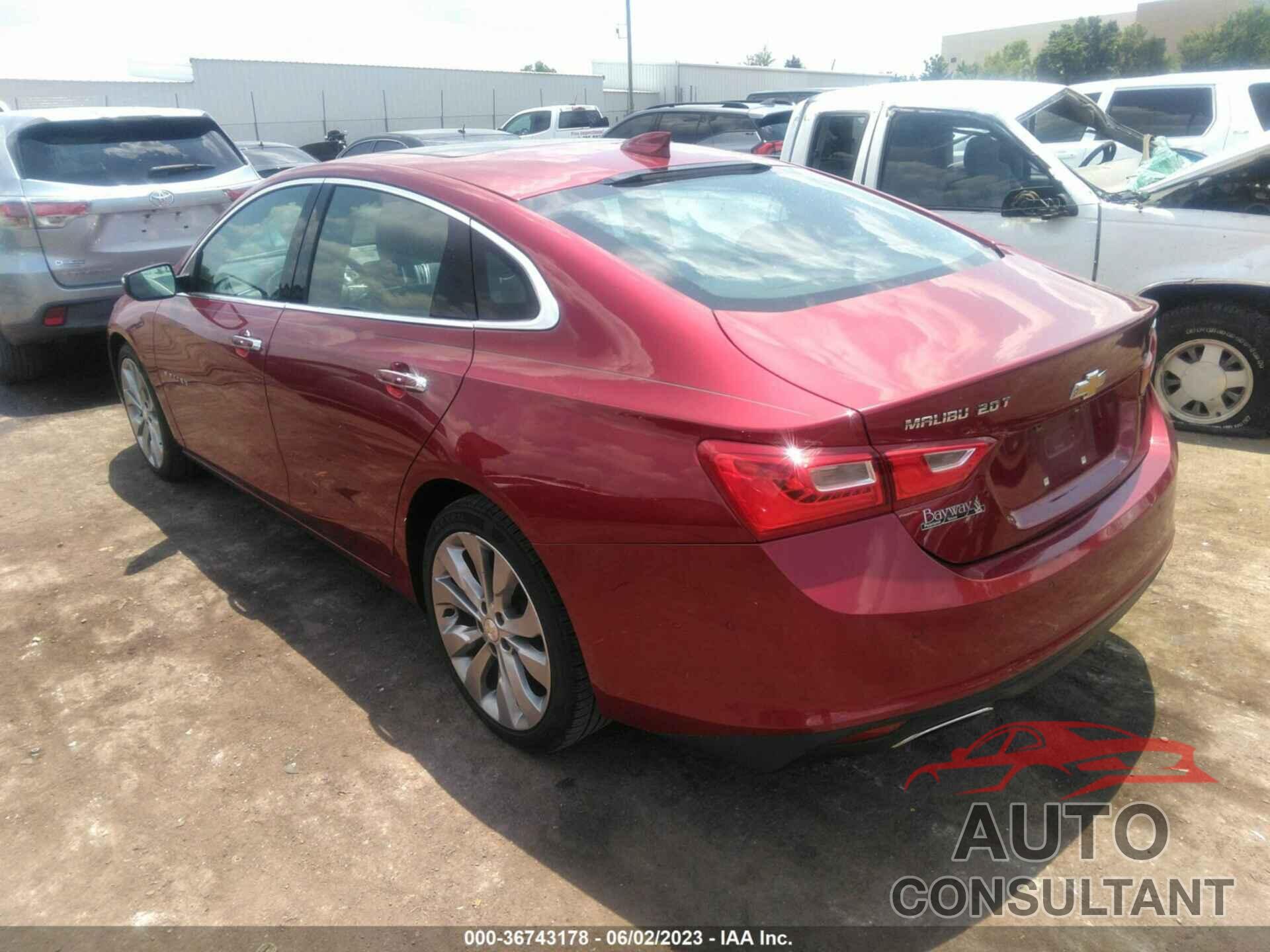 CHEVROLET MALIBU 2017 - 1G1ZH5SX2HF287057