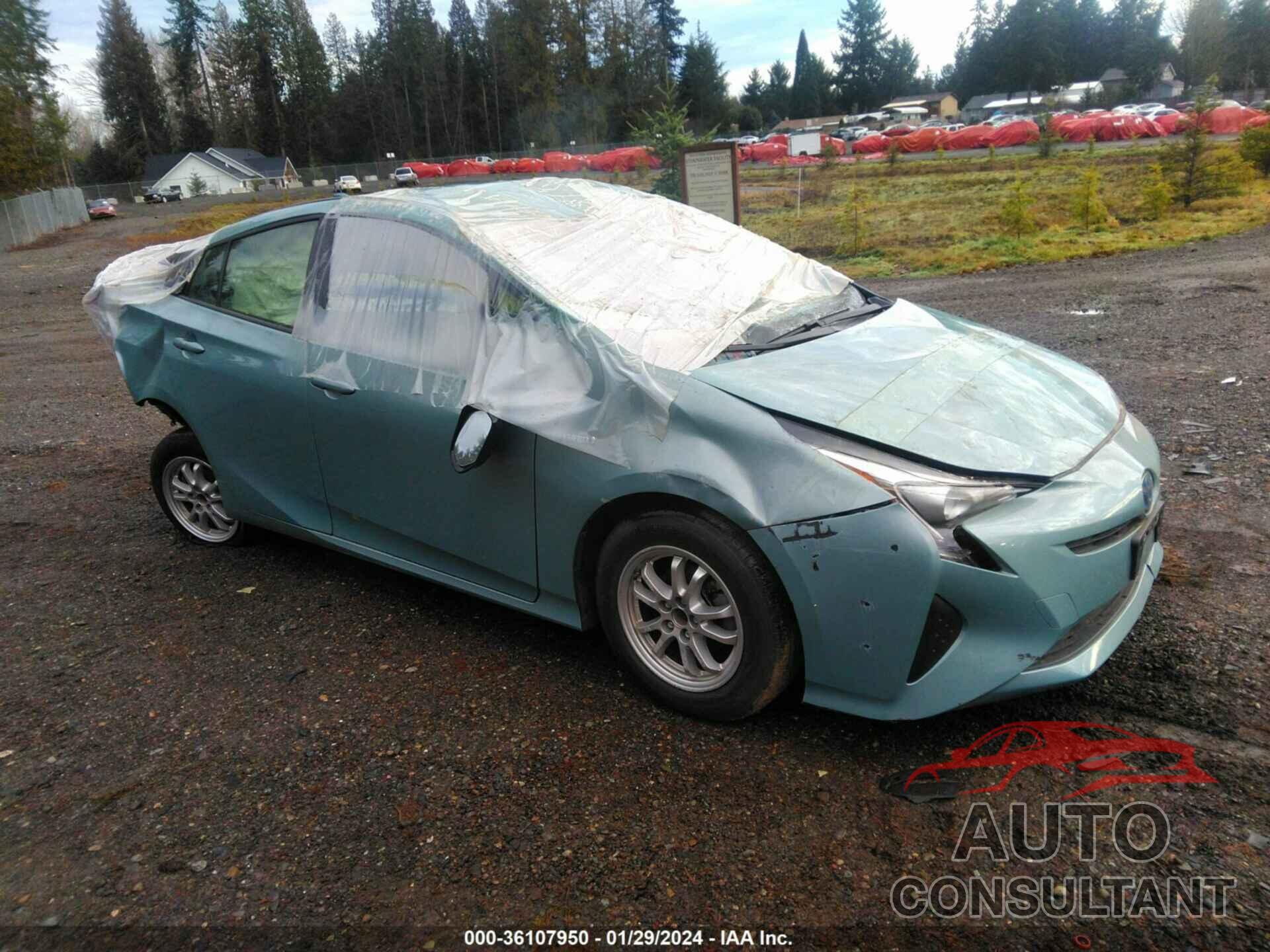 TOYOTA PRIUS 2017 - JTDKARFU3H3037462