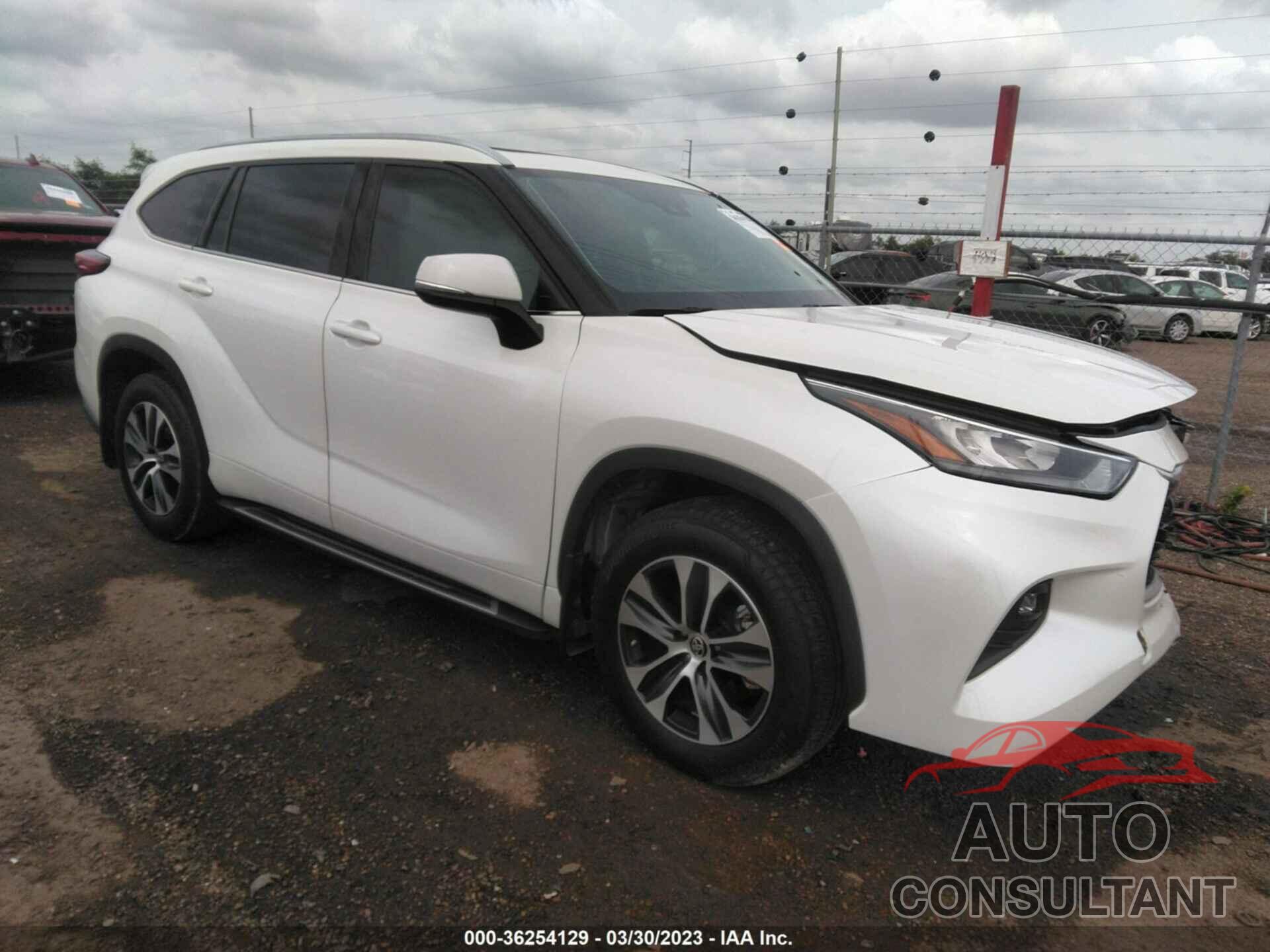 TOYOTA HIGHLANDER 2020 - 5TDGZRAH3LS028924