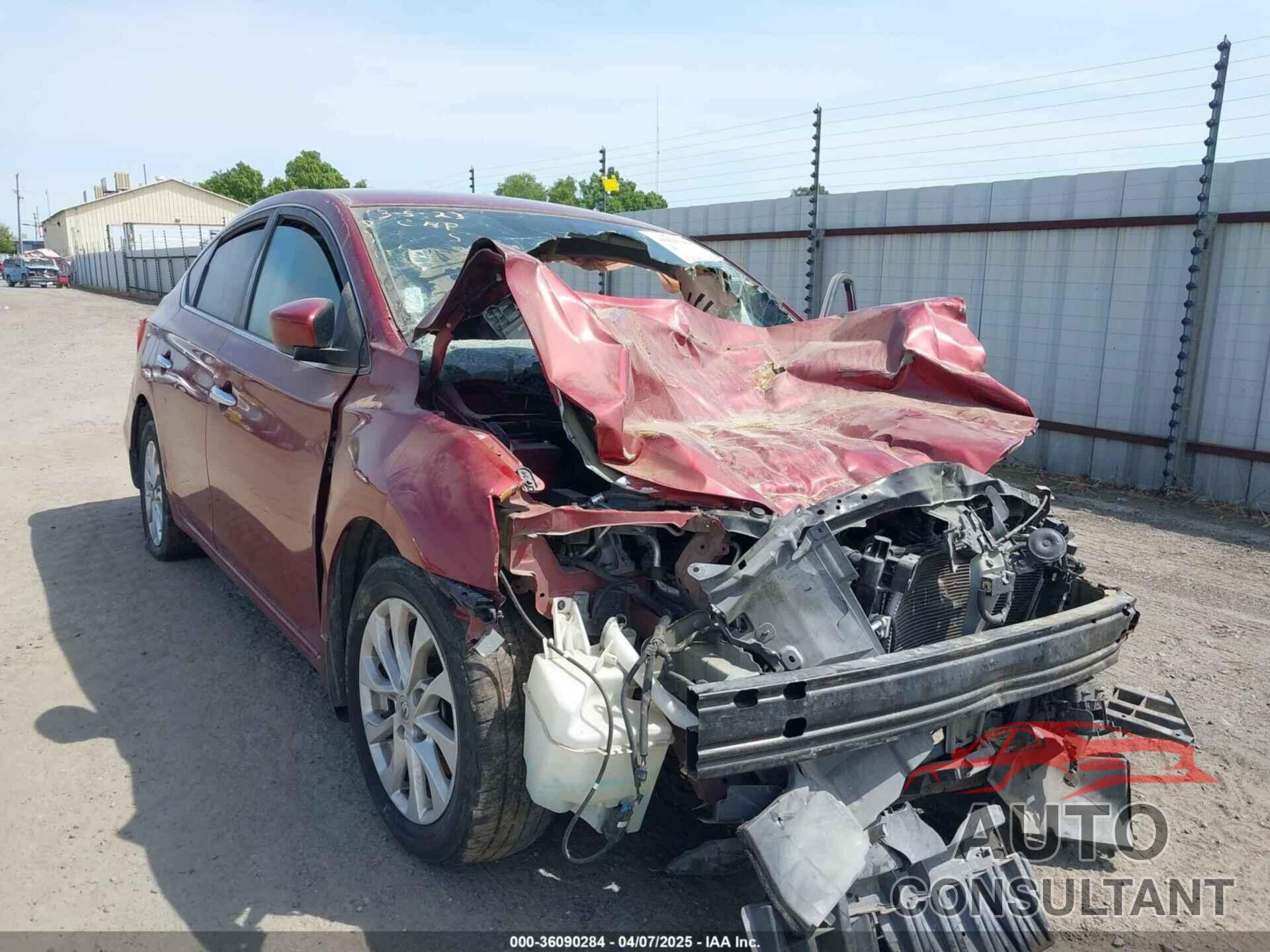 NISSAN SENTRA 2018 - 3N1AB7APXJY257700