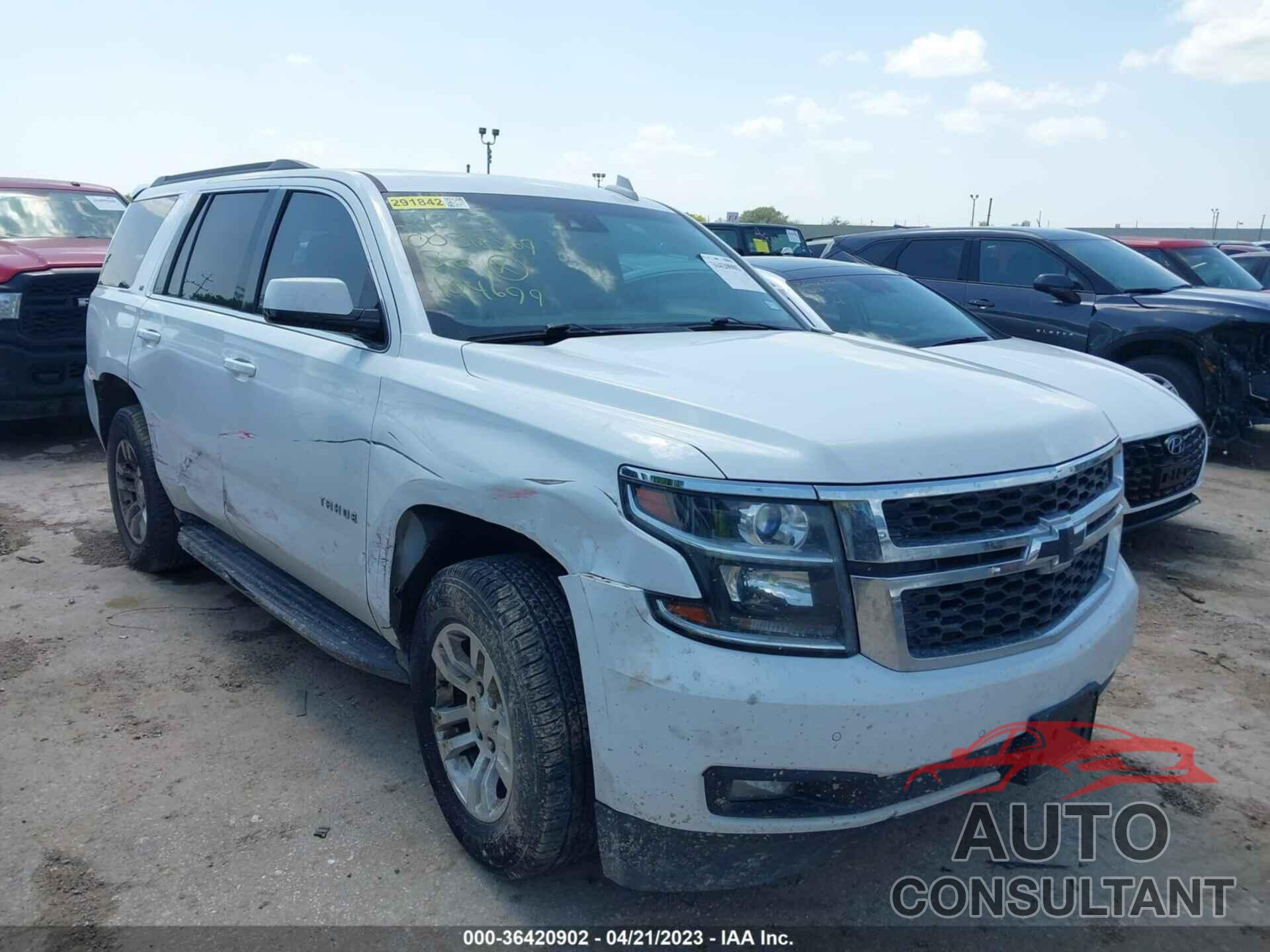 CHEVROLET TAHOE 2016 - 1GNSCBKC6GR104699