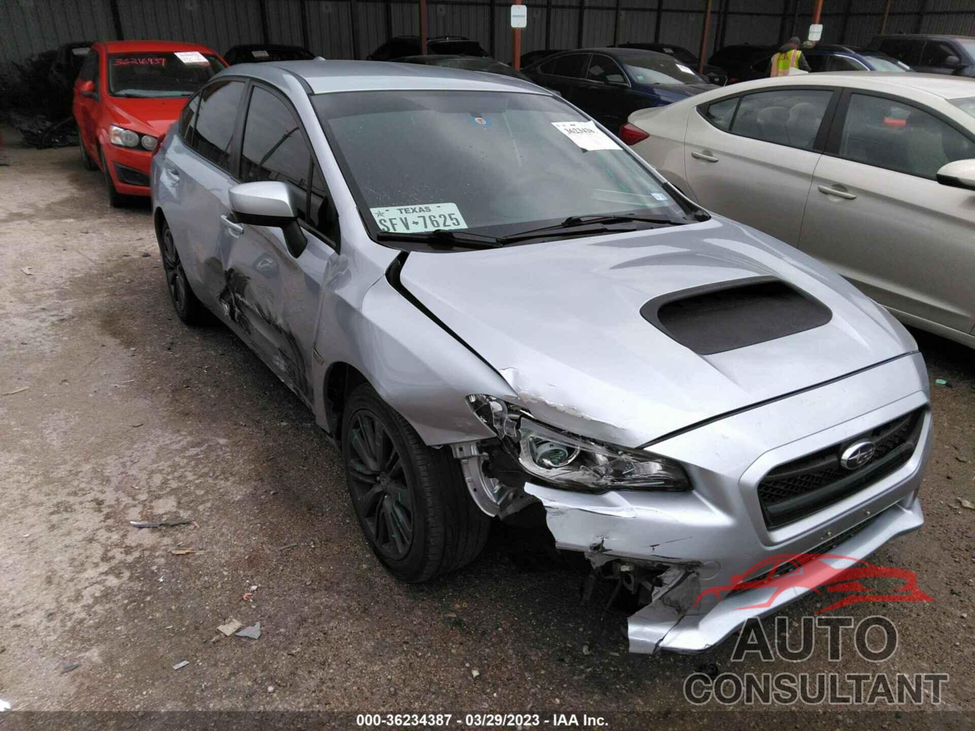 SUBARU WRX 2015 - JF1VA1A61F9833442