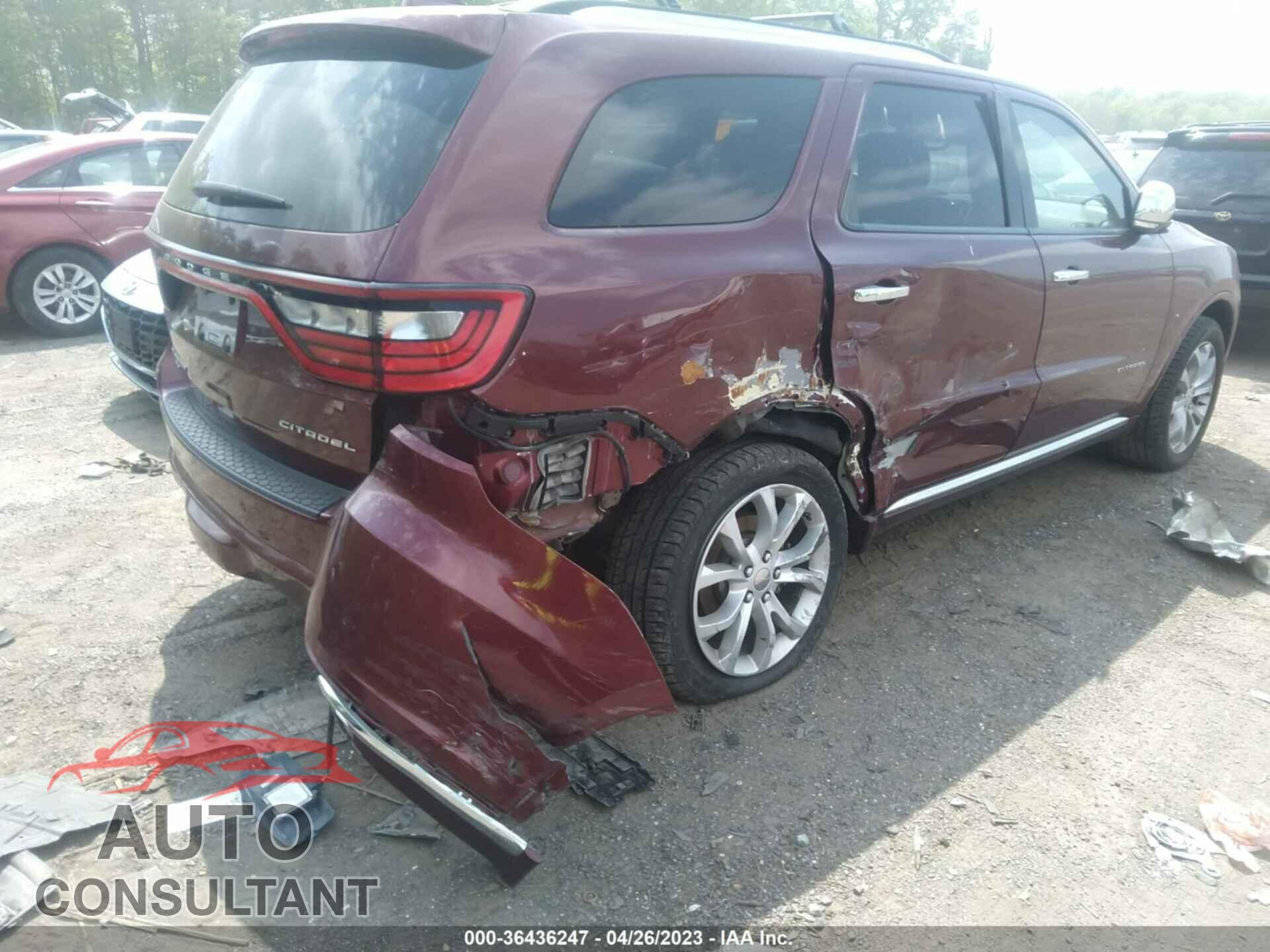 DODGE DURANGO 2017 - 1C4RDJEG9HC748926