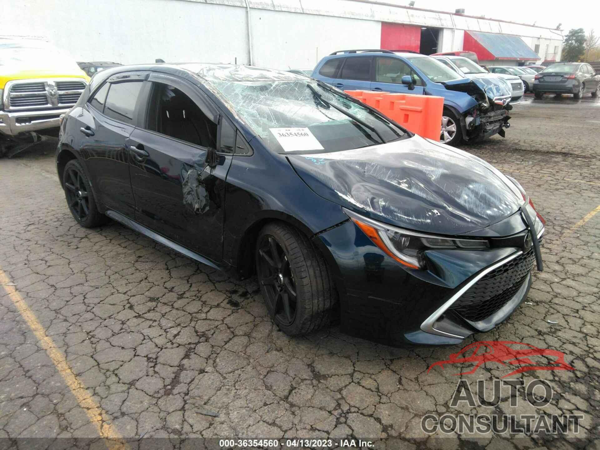 TOYOTA COROLLA 2019 - JTNK4RBE9K3061659